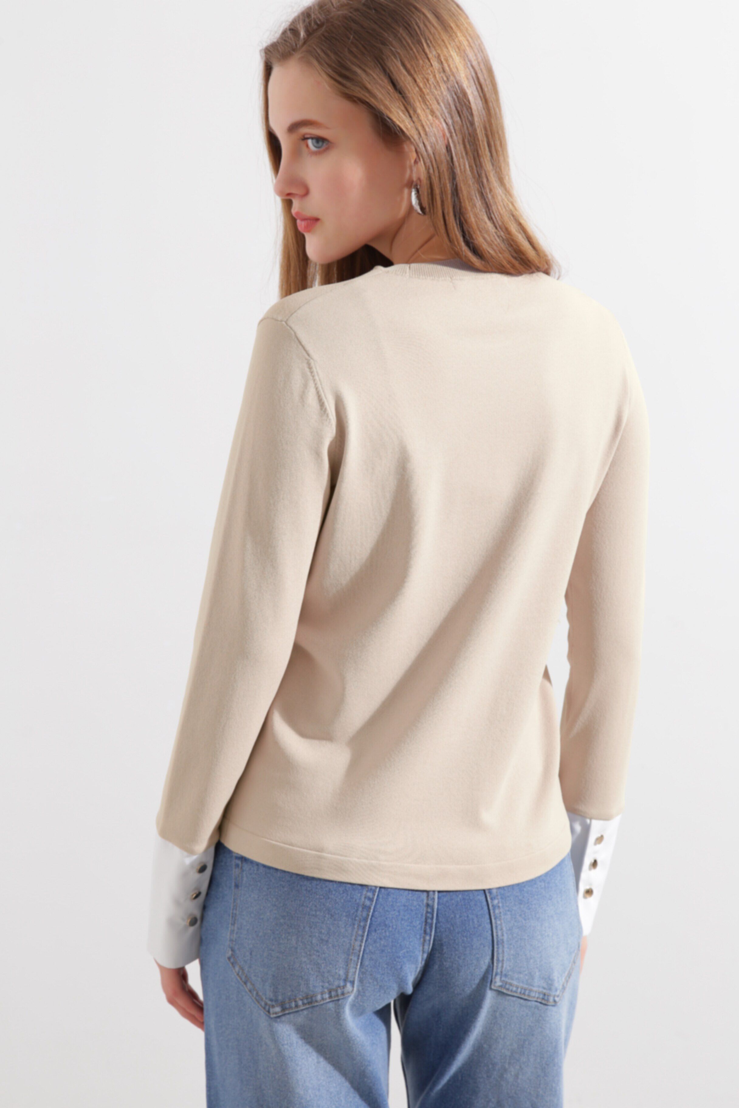  「◆カフスニットプルオーバー」|ニット・セーター|