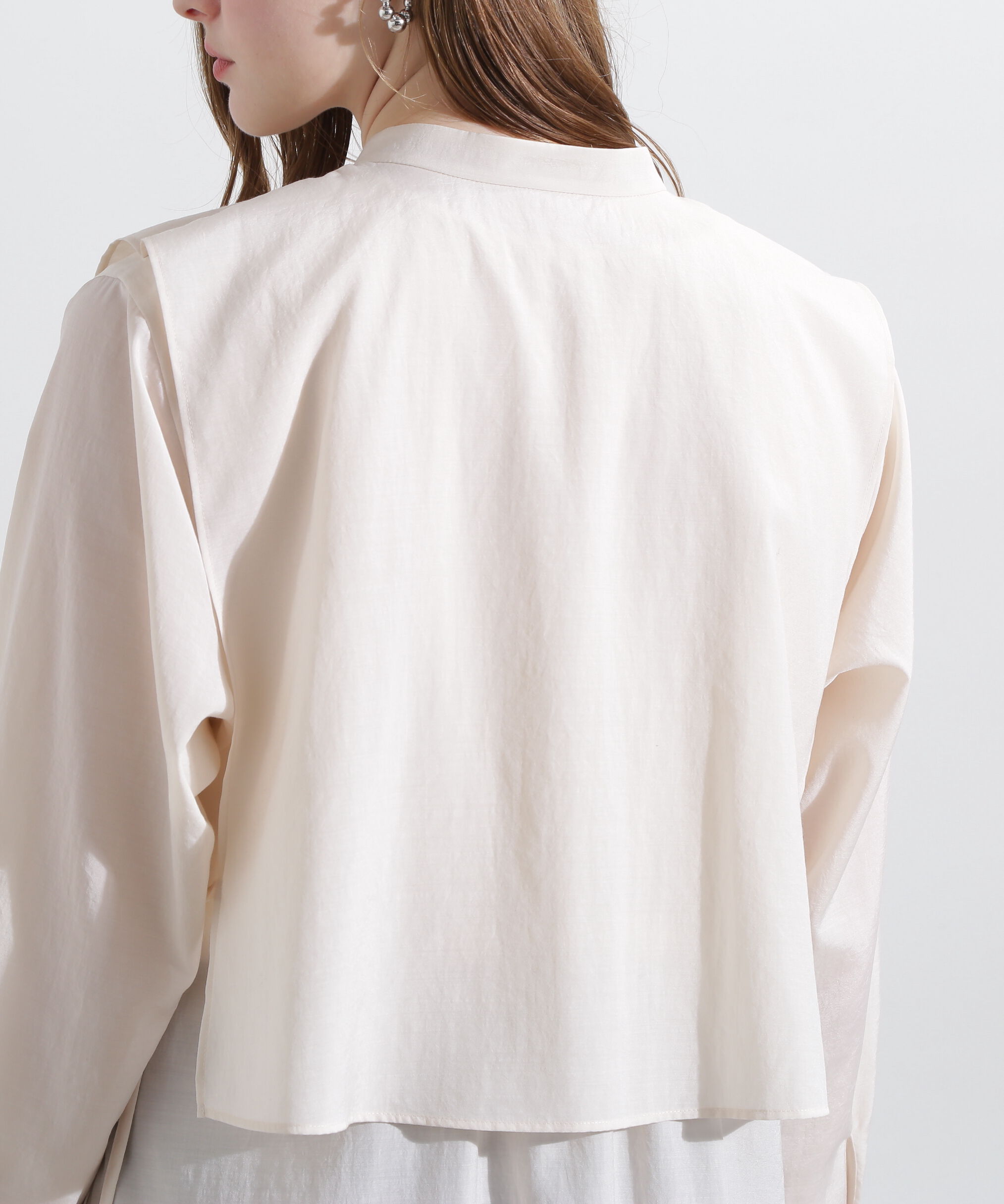  「◆レイヤードシャツワンピース」|ワンピース|