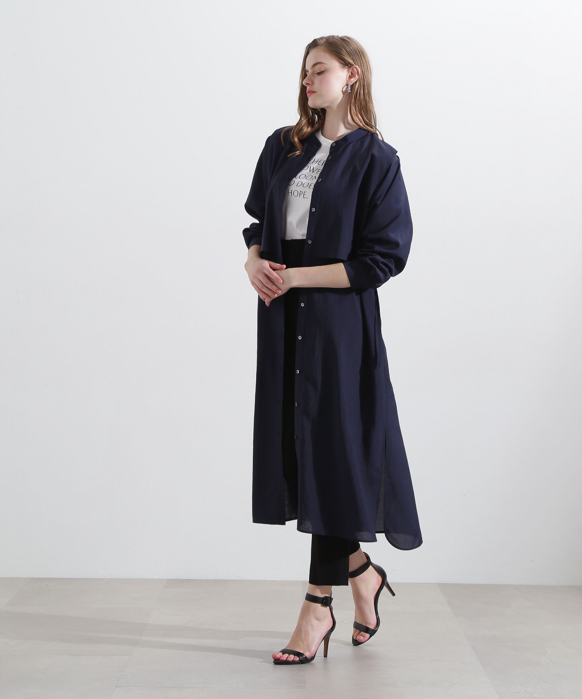  「◆レイヤードシャツワンピース」|ワンピース|