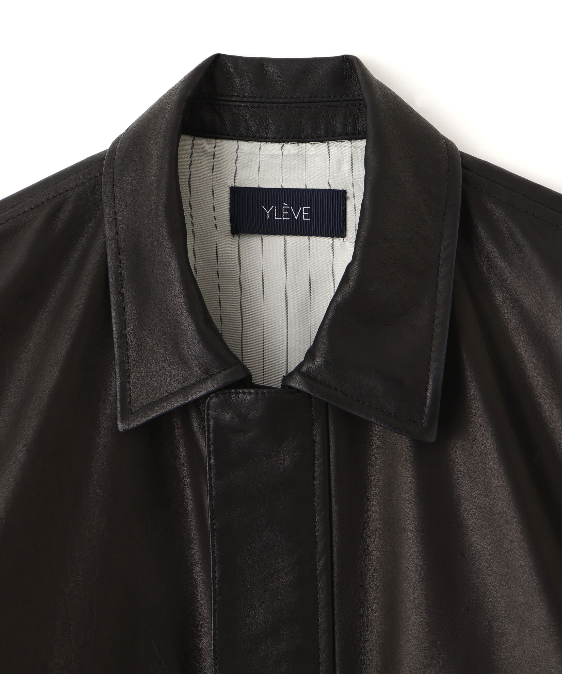 YLEVE 「YLEVE / SHEEP LEATHER ZIP BLOUSON」|ブルゾン・スタジャン|