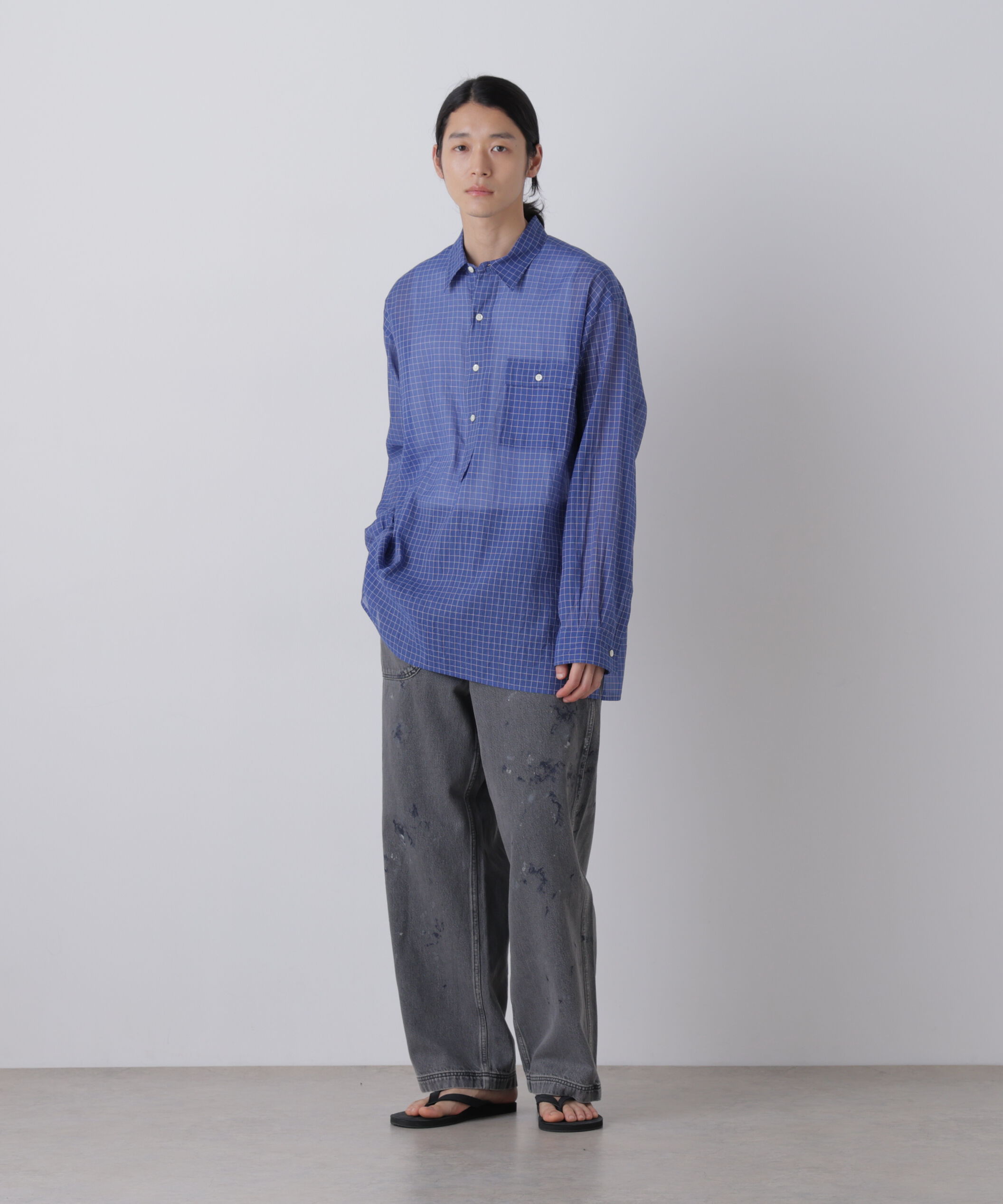 YLEVE 「YLEVE / HAND PAINT DENIM M45 PANTS」|その他|ブラック