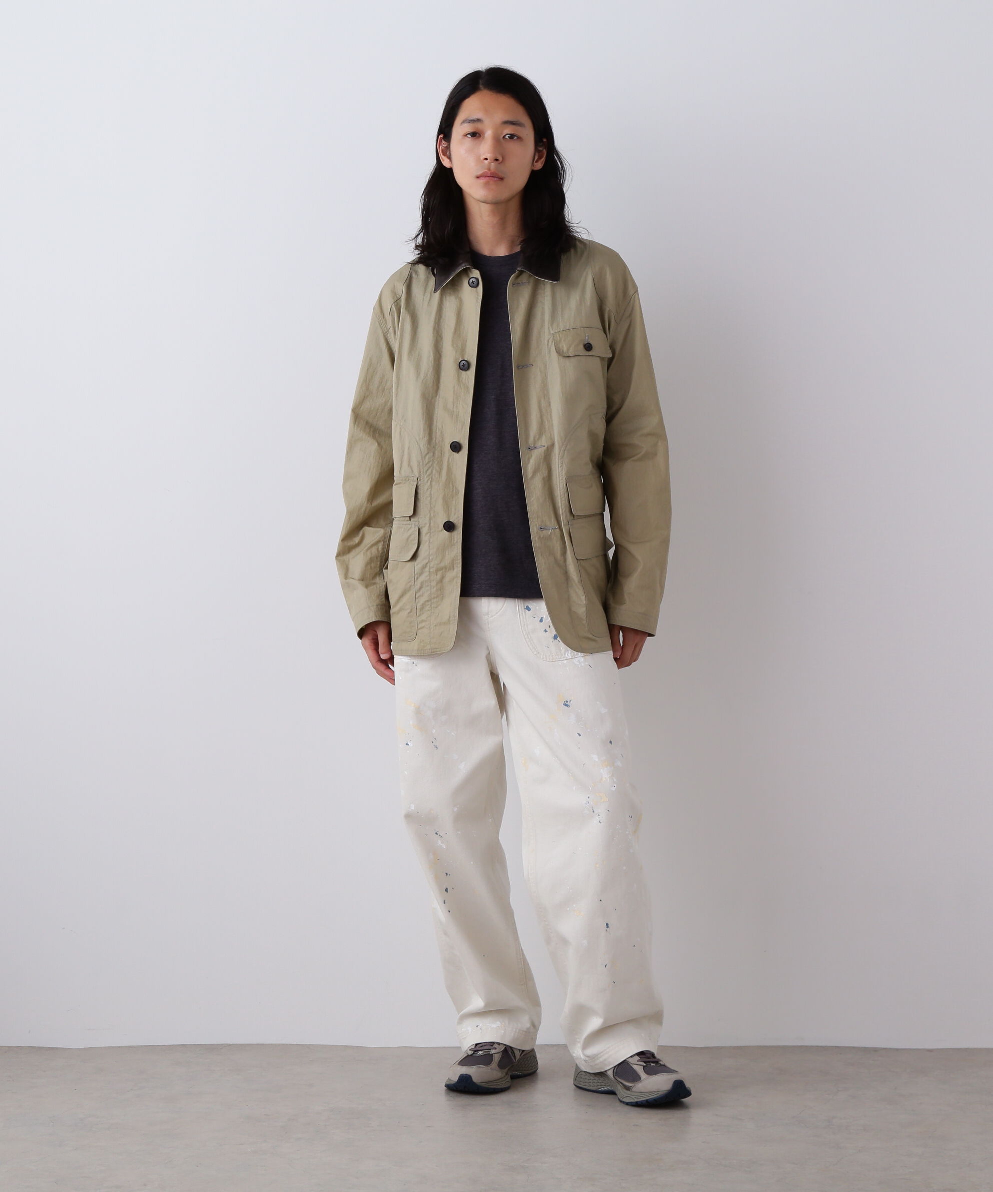 YLEVE 「YLEVE / HAND PAINT DENIM M45 PANTS」|その他|ベージュ