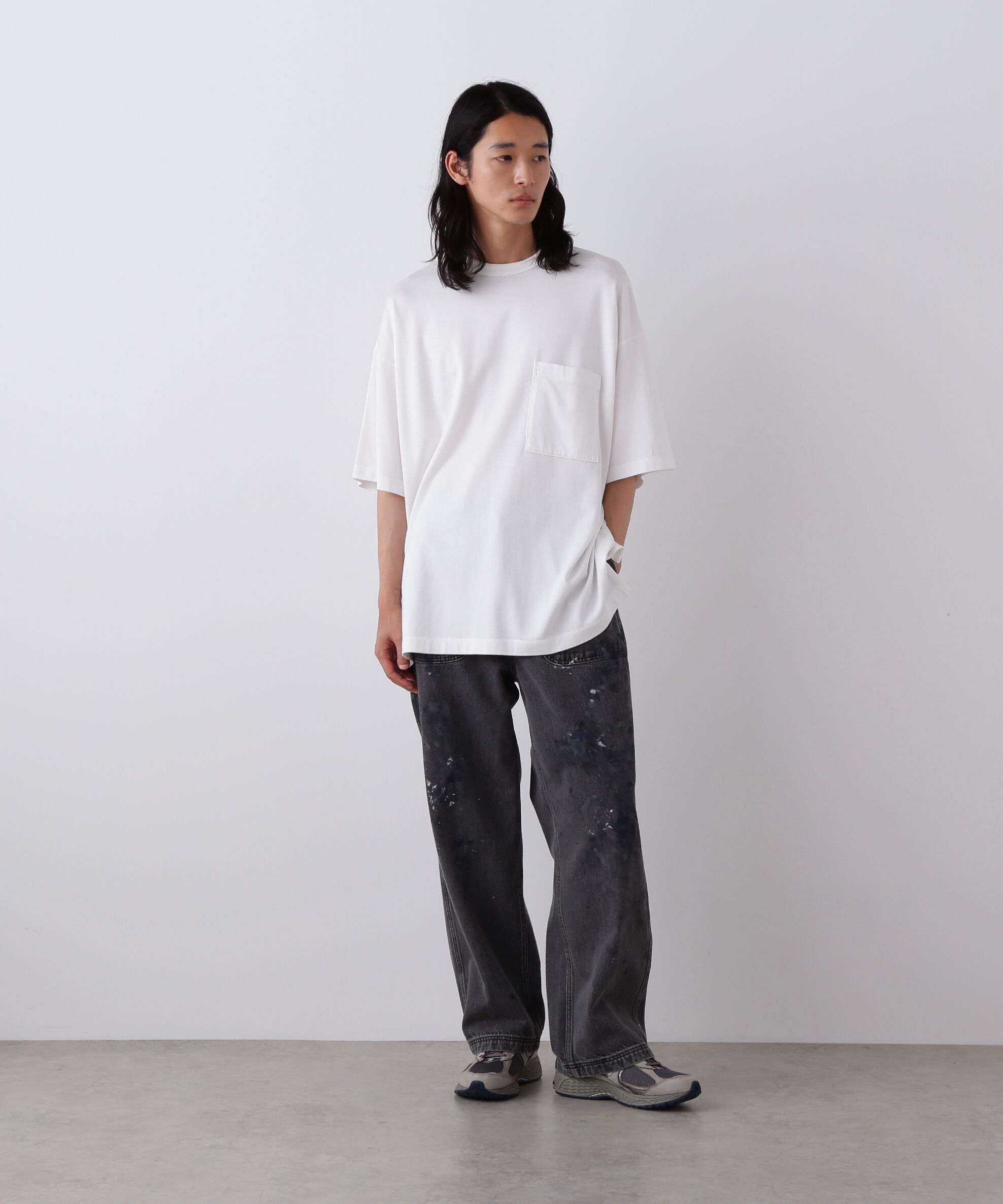 YLEVE 「YLEVE / TETRON COTTON SLUB YARN JERSEY POCKET T-SHIRT」|Tシャツ・カットソー|