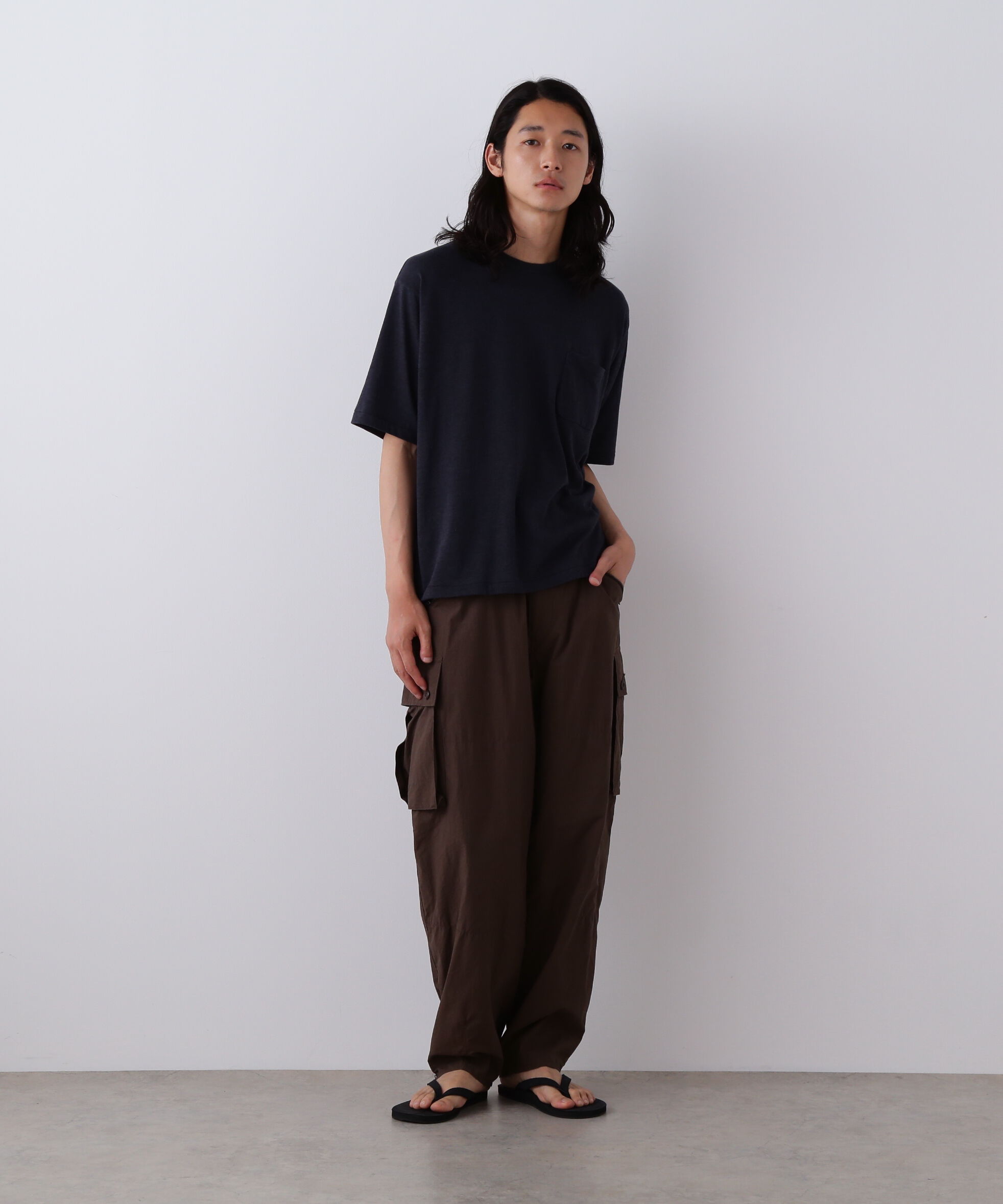 YLEVE 「YLEVE / TETRON COTTON SLUB YARN JERSEY POCKET T-SHIRT」|Tシャツ・カットソー|
