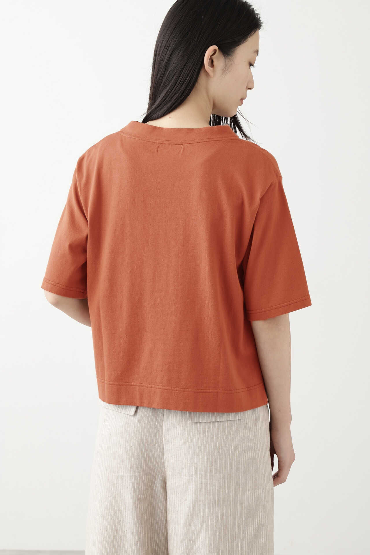  「◆スビン天竺バイオ加工カットソー」|Tシャツ・カットソー|