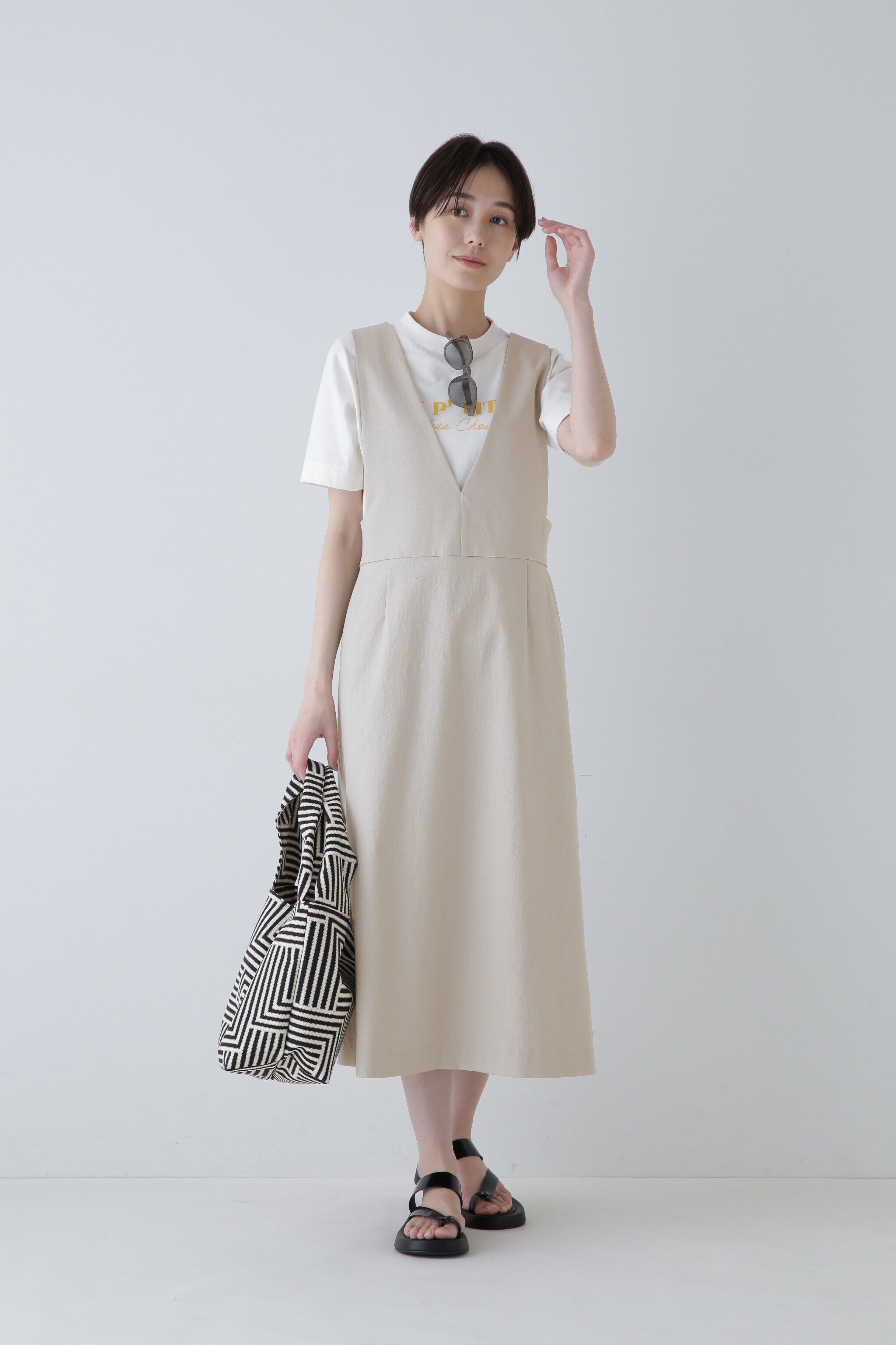  「◆ドビストレッチワンピース」|ワンピース|