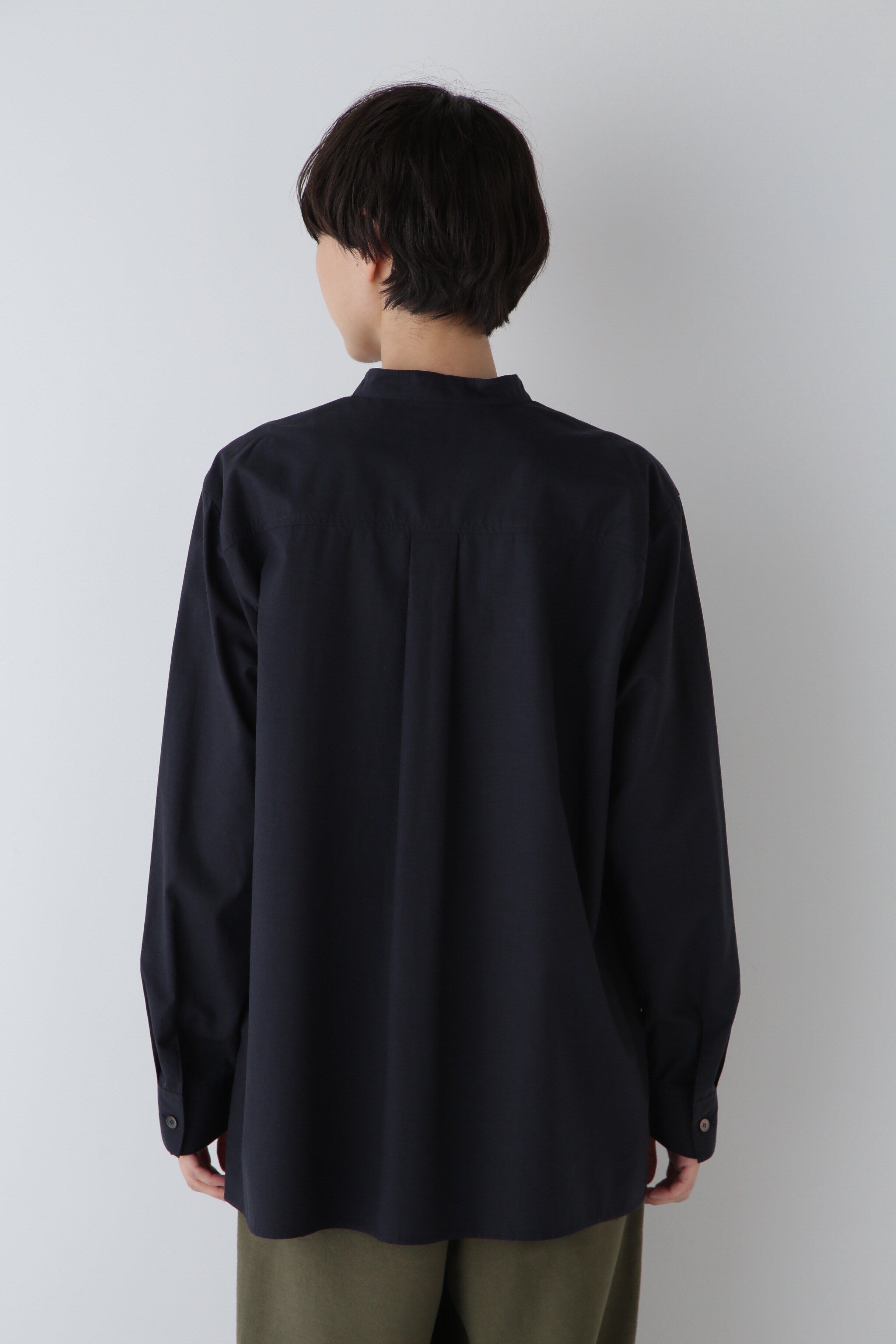  「◆セルロース綿ブロードブラウス」|シャツ・ブラウス|