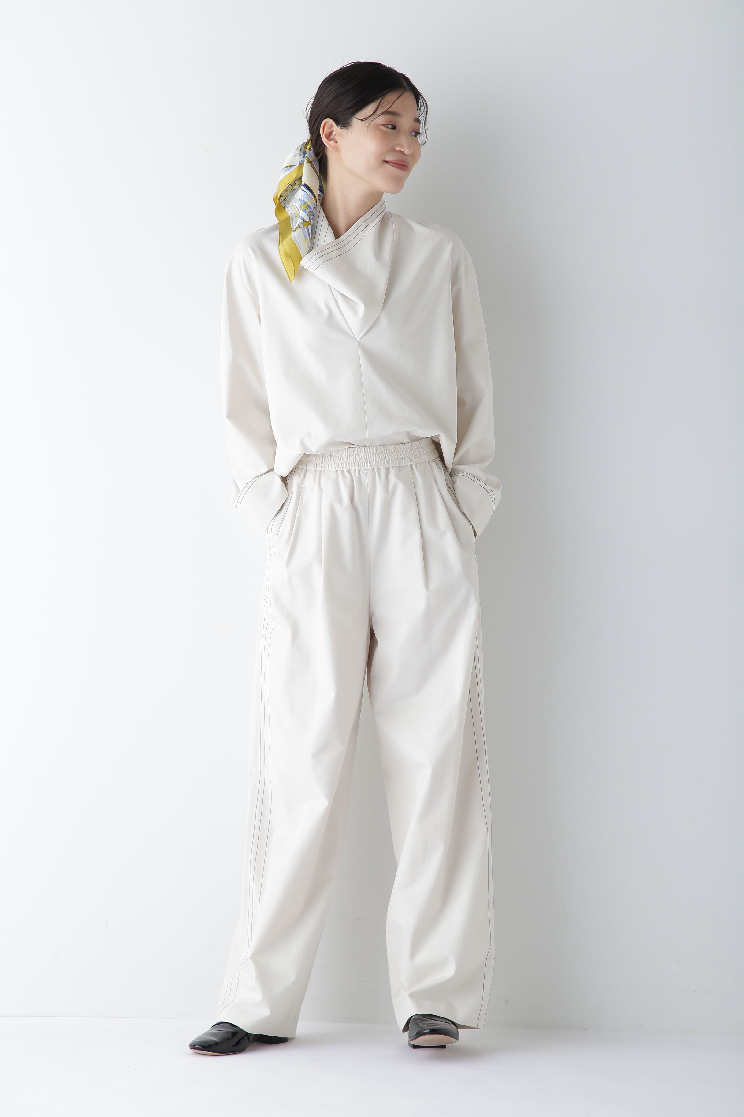  「◆チェックシルクスカーフ」|バンダナ・スカーフ|