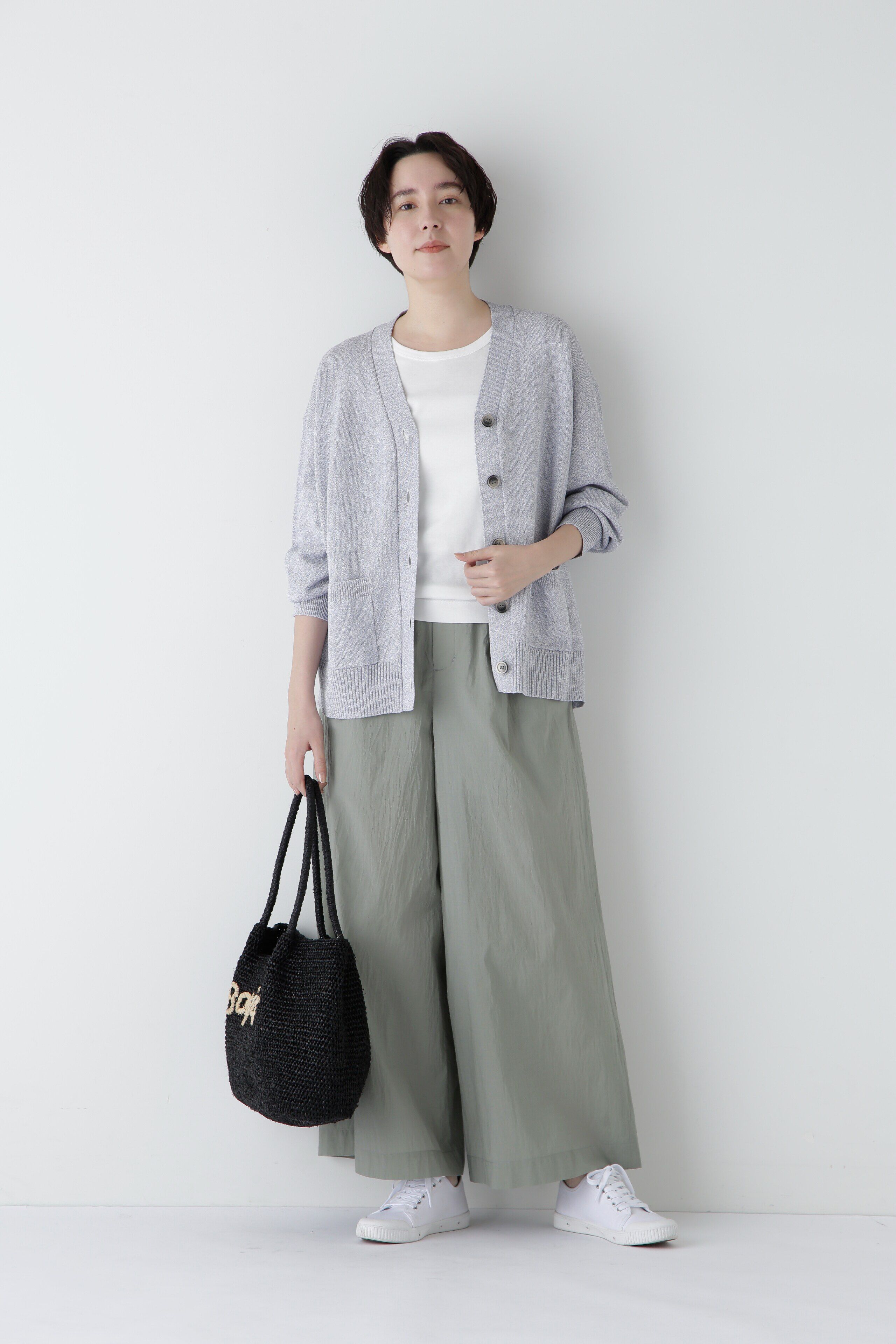  「◆エアリーコットンタックワイドパンツ」|その他|