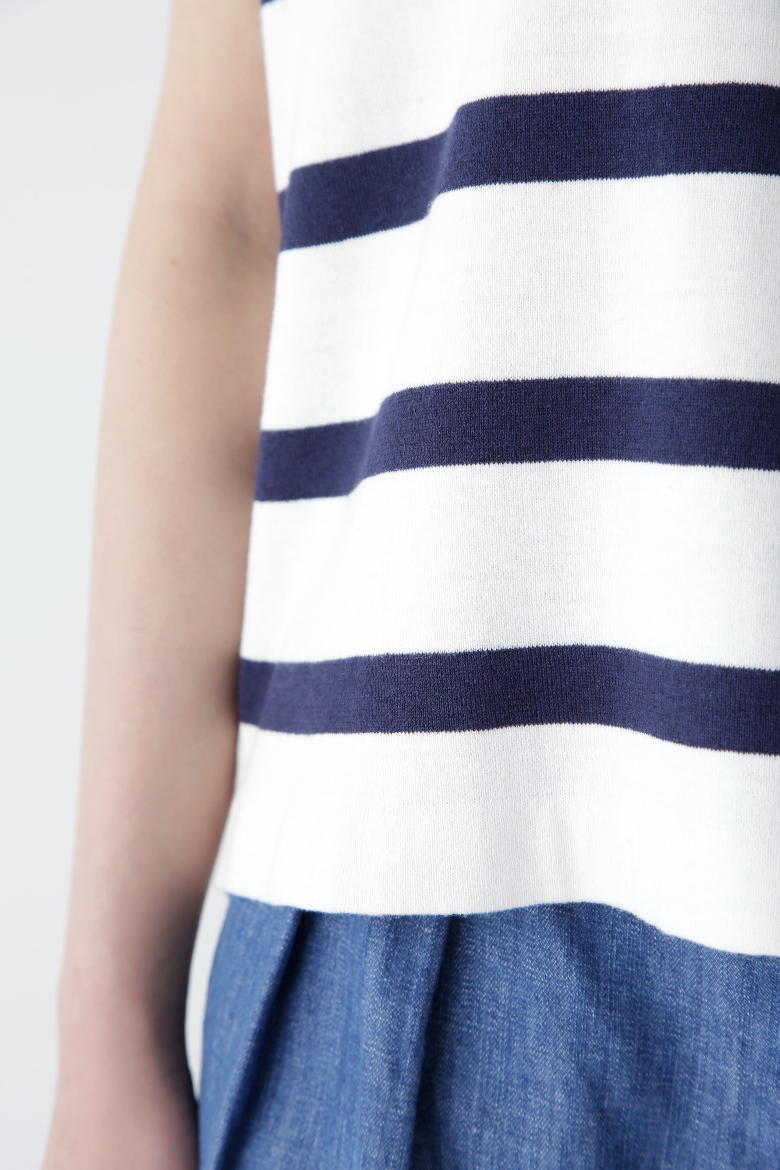  「◆【ウォッシャブル】ビジューボーダーニット」|ニット・セーター|