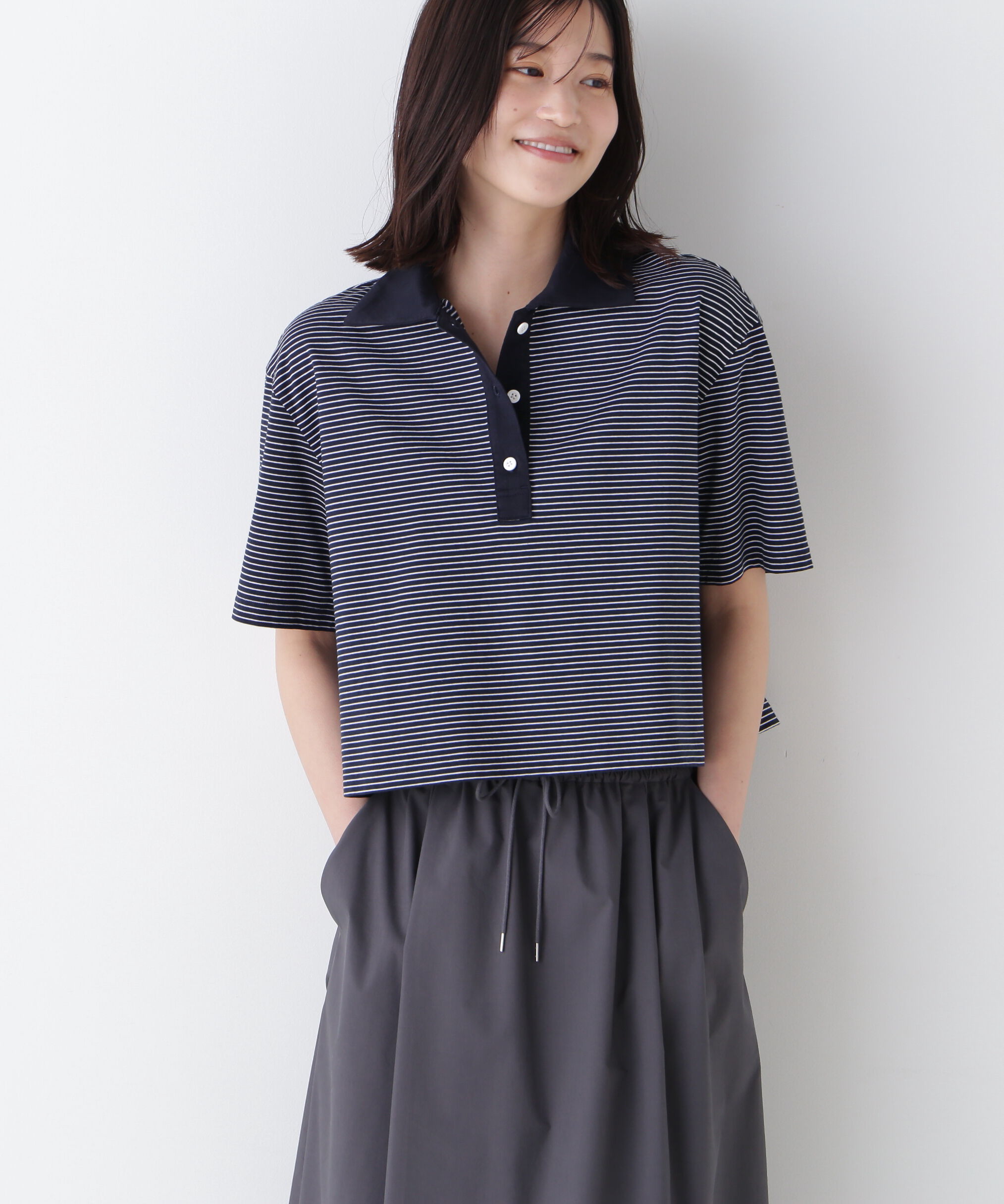  「◆天竺カットソー」|Tシャツ・カットソー|ネイビーボー 3