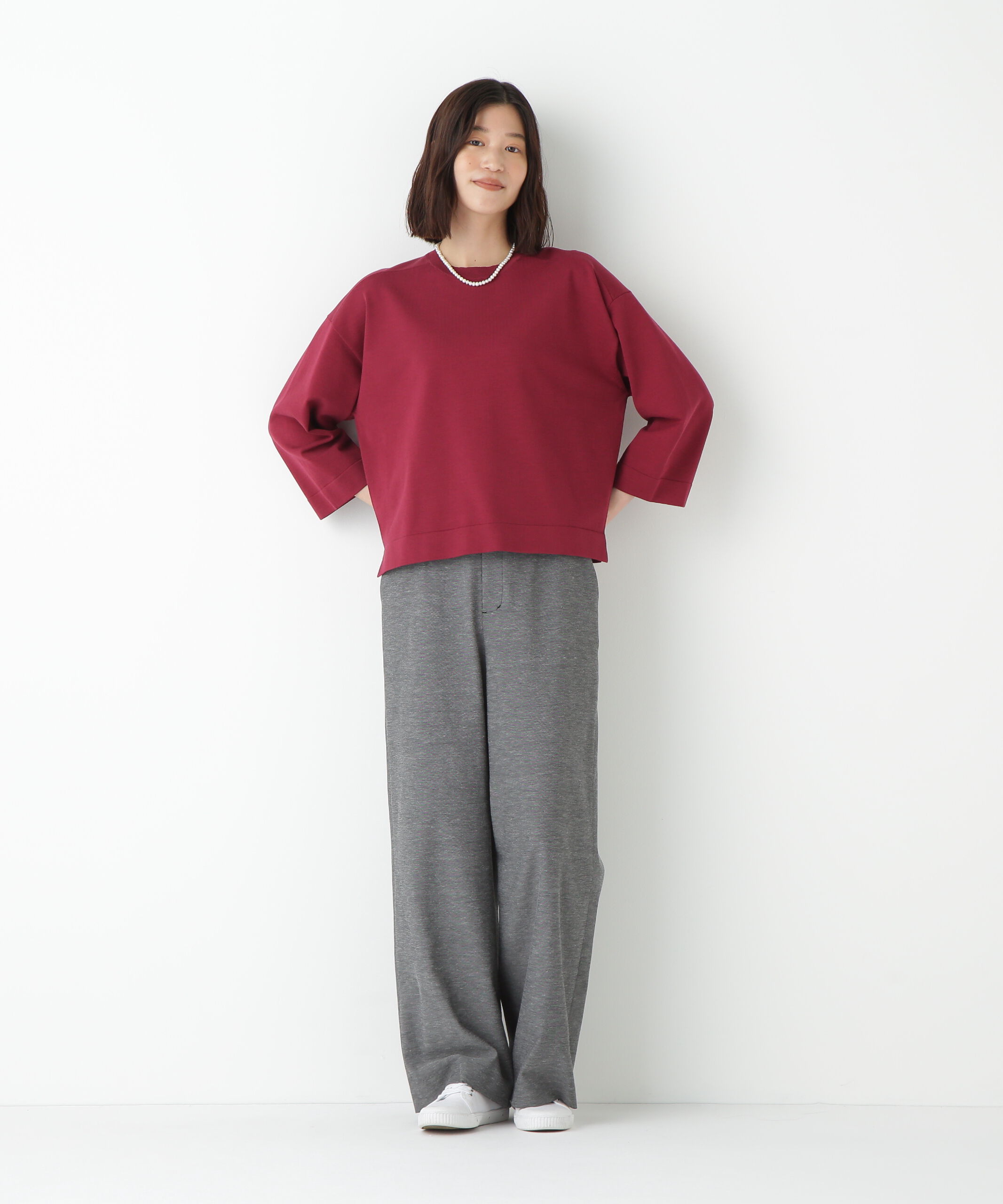  「◆シェルタリングドライオックスセミワイドパンツ」|その他|