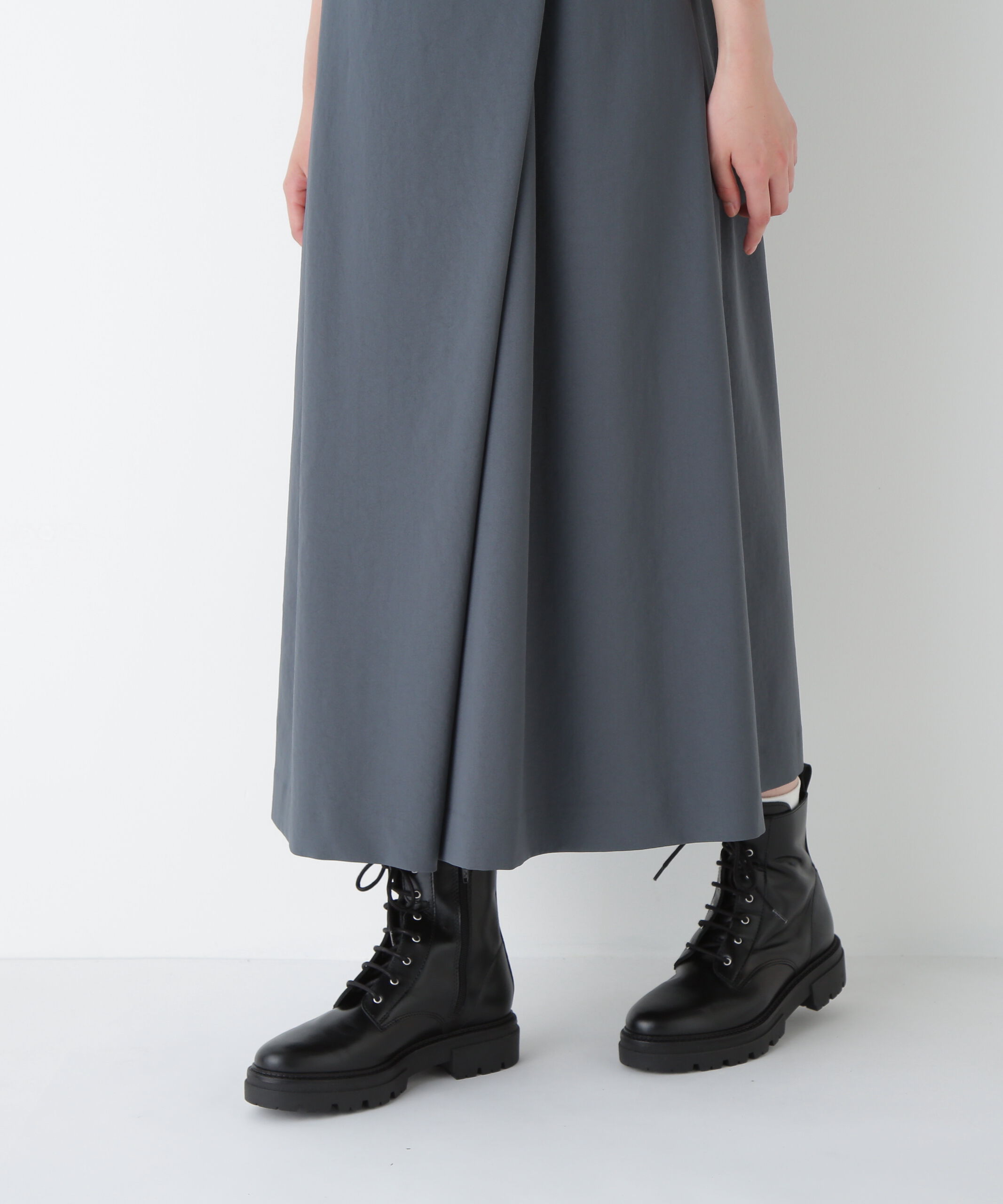  「◆Ｔ／ＴＡツイルラップ風ノースリーブワンピース」|ワンピース|