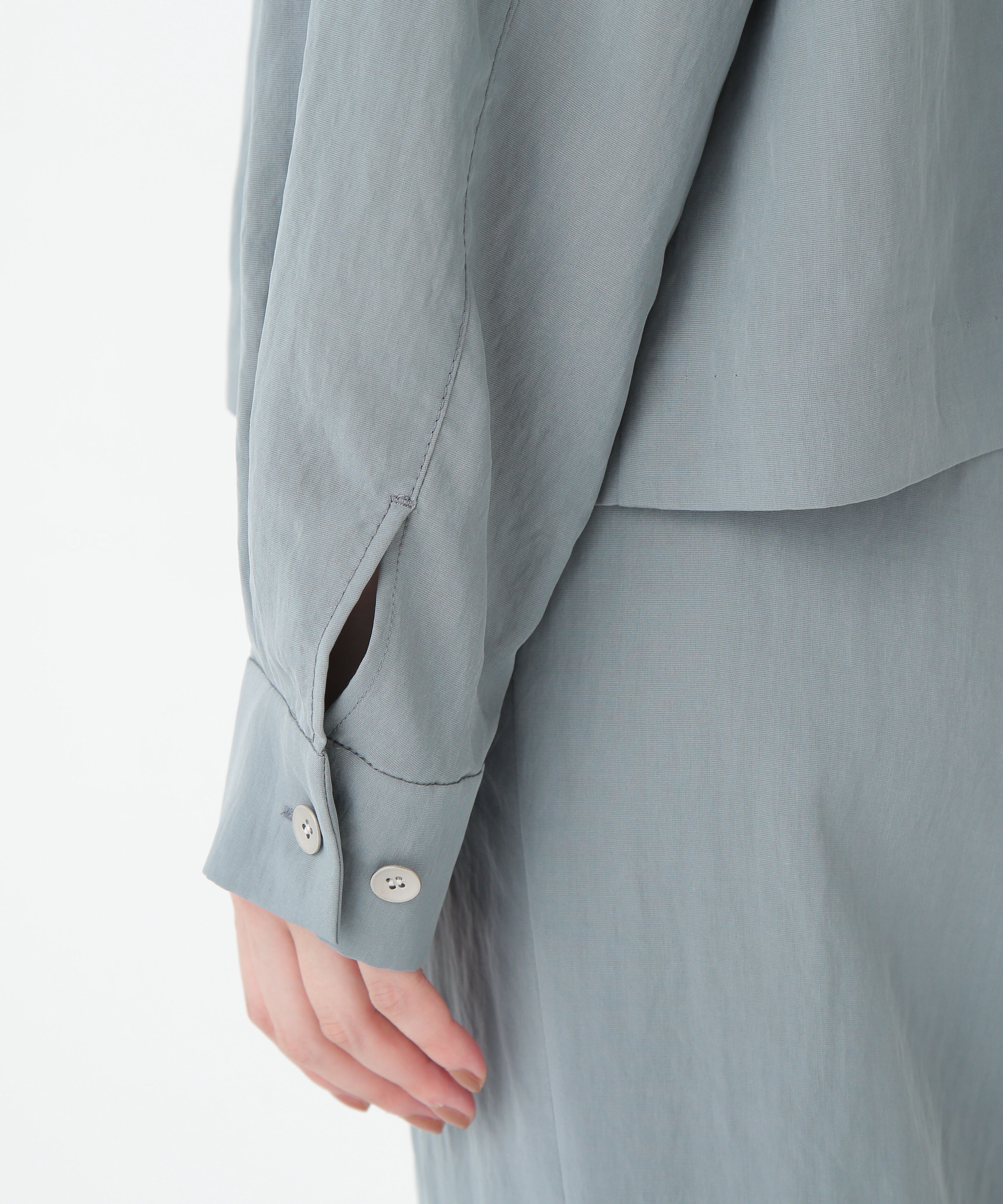  「◆クルーネックショートブルゾン」|ブルゾン・スタジャン|