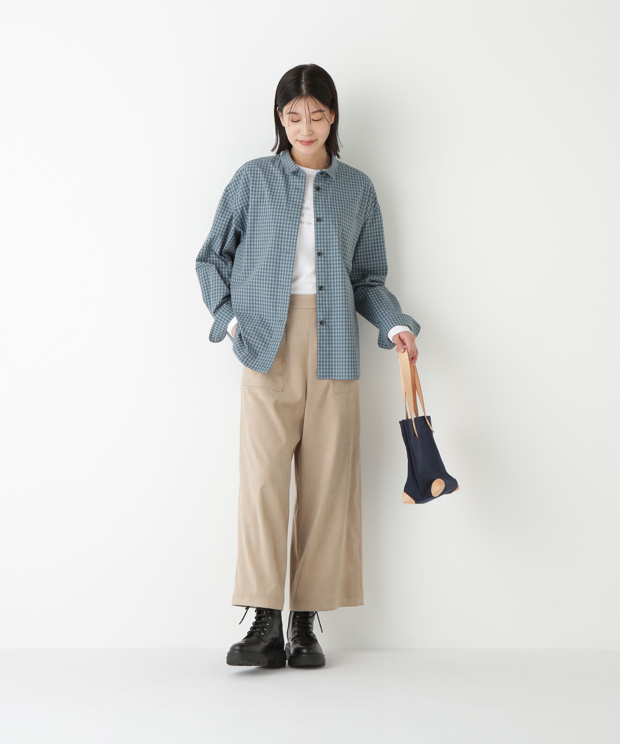  「◆ストレッチスェードベイカーガウチョパンツ」|その他|