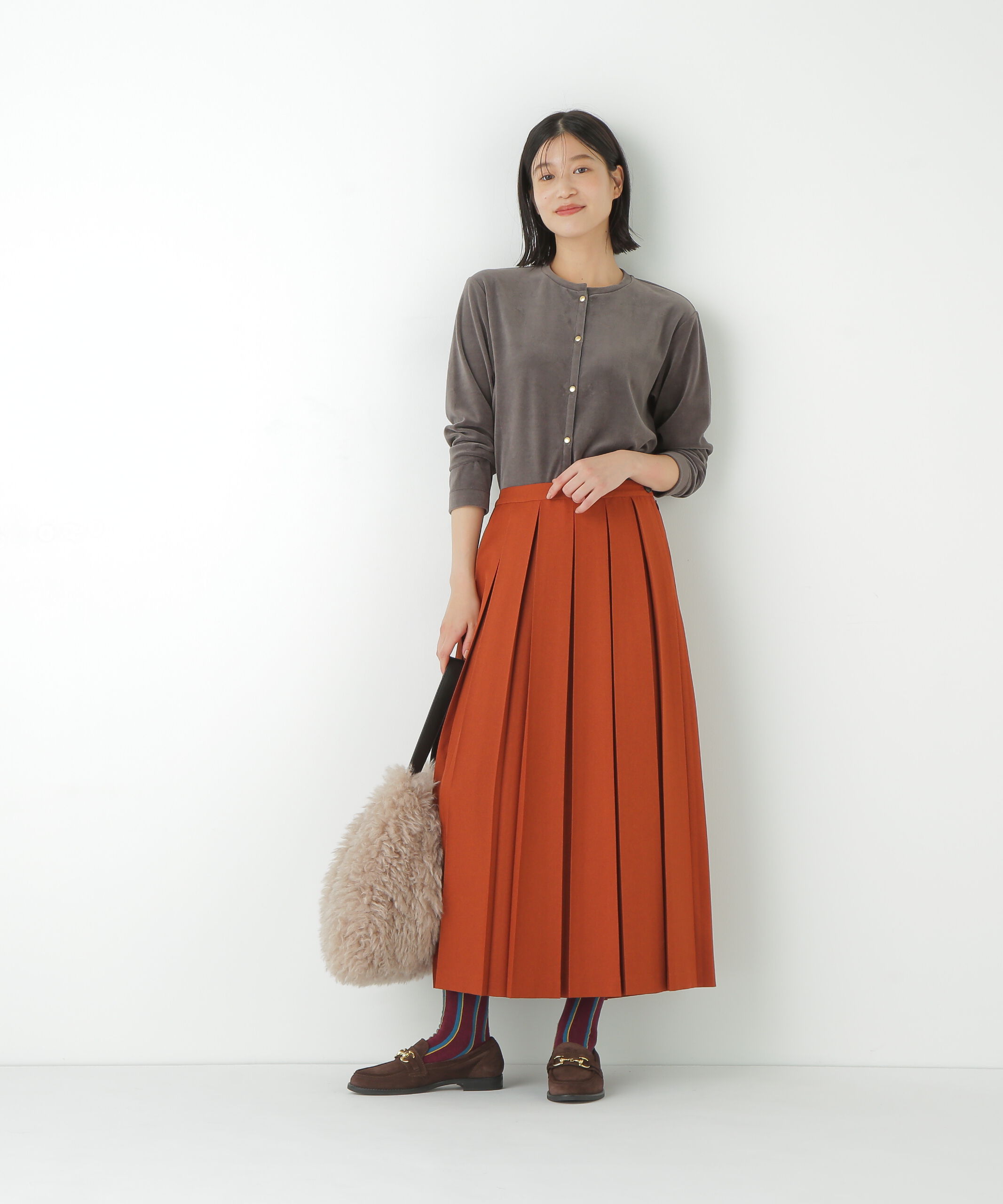  「◆ＴＣコンパクトベロアカーディガン」|Tシャツ・カットソー|