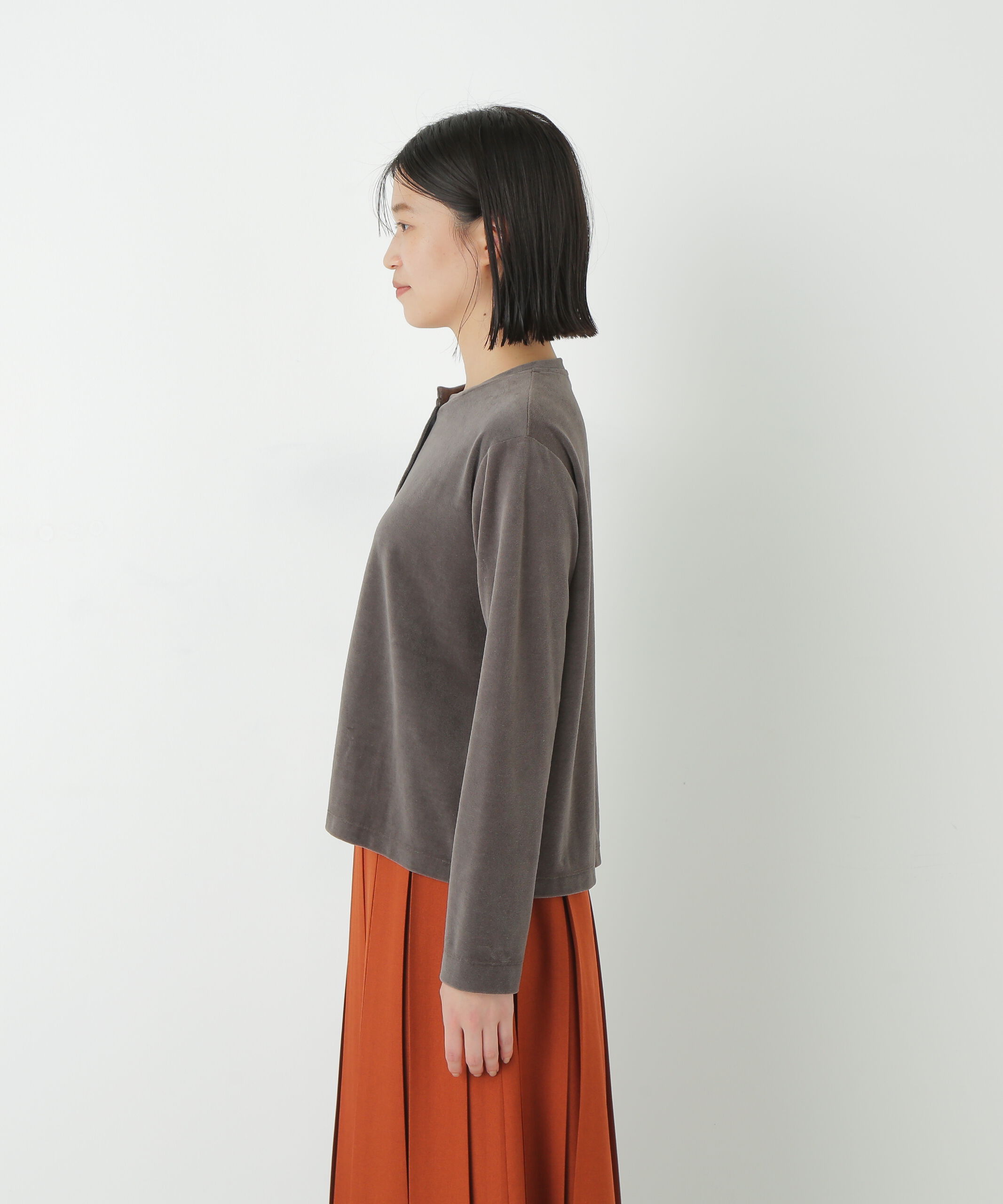  「◆ＴＣコンパクトベロアカーディガン」|Tシャツ・カットソー|