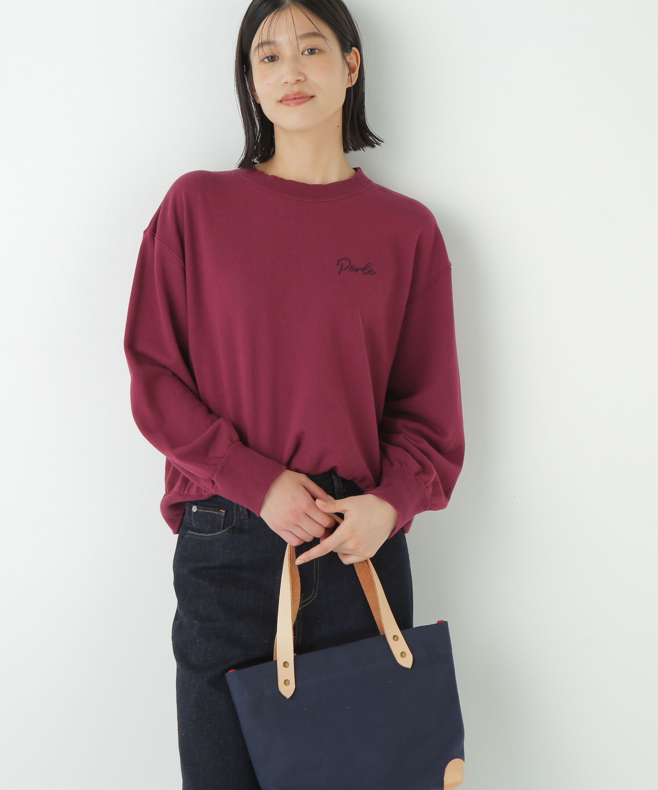  「◆チェーンステッチロゴトレーナー」|Tシャツ・カットソー|