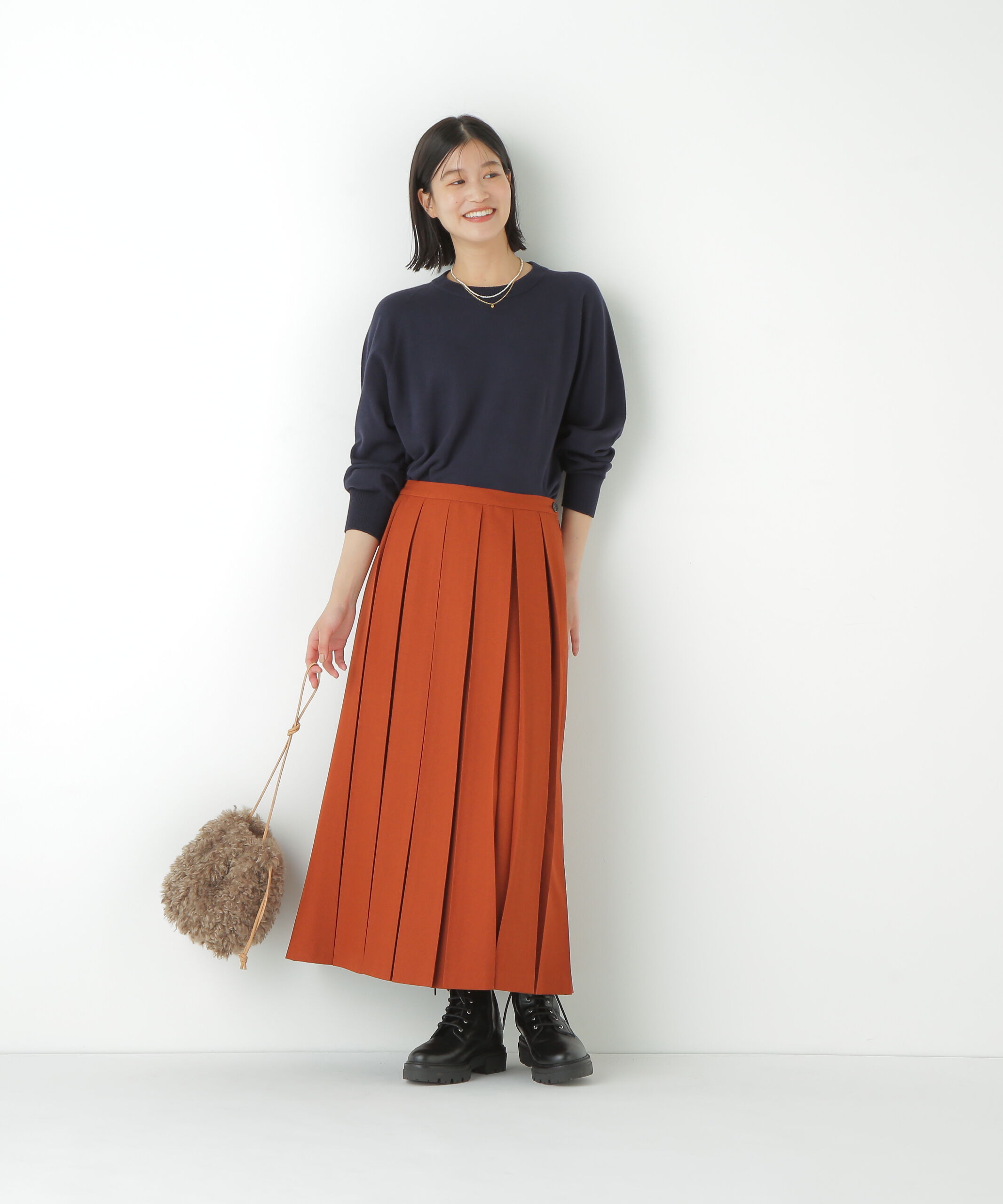  「◆コットンミックスドルマンプルオーバー」|ニット・セーター|