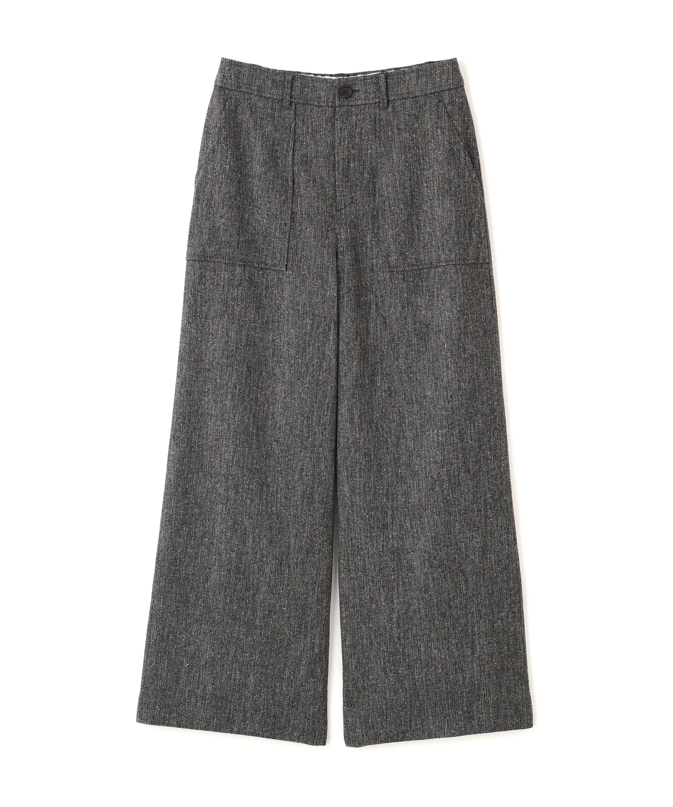  「◆シルクネップツイルツィードベイカーセミワイドパンツ」|その他|