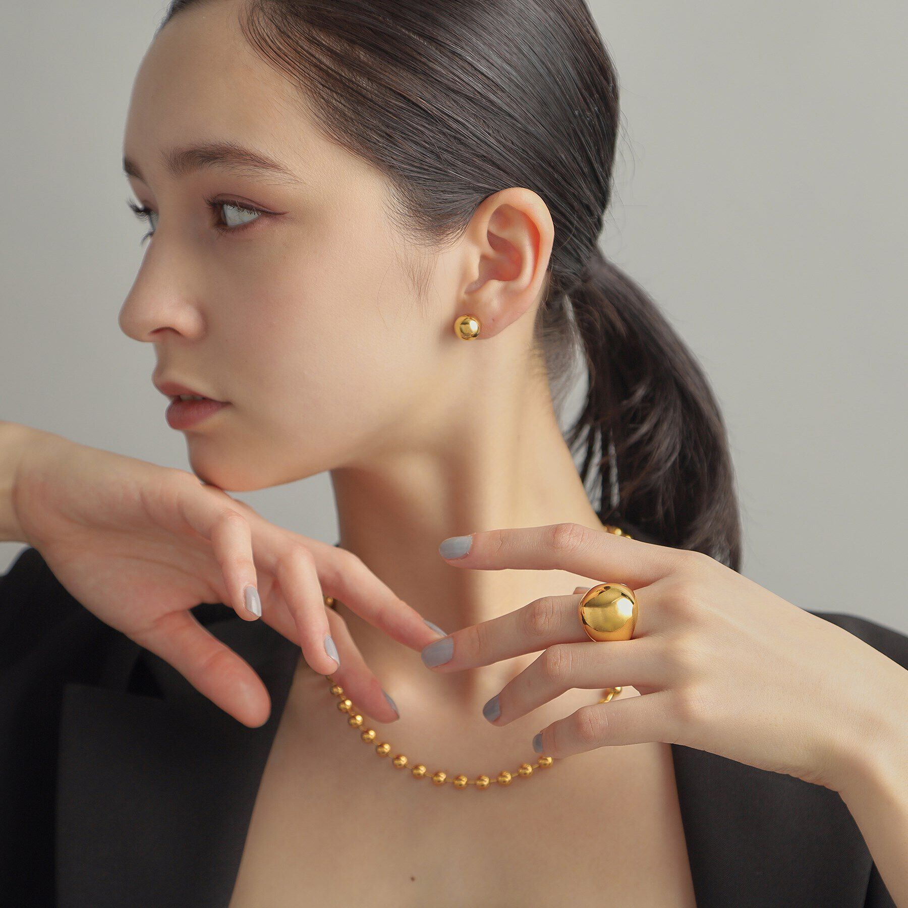 COCOSHNIK ONKITSCH「シルバー スフィアリング GP」|リング|