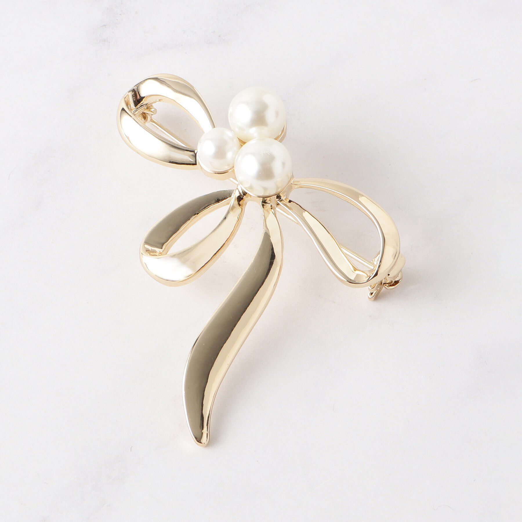 SHOO･LA･RUE「【セレモニー】上品華やかな　4デザインアソートブローチ」|ブローチ・コサージュ|ゴールド(107)