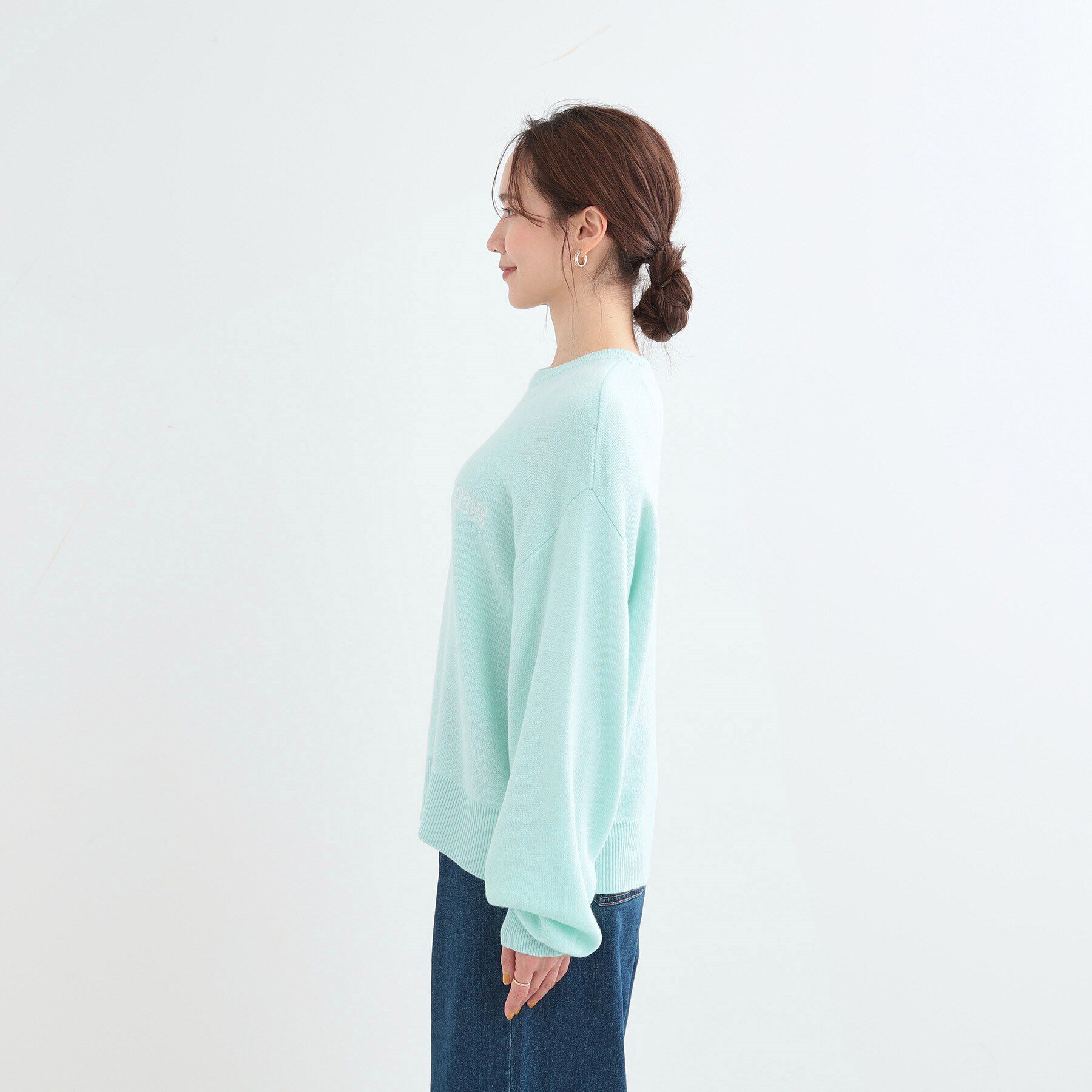 SHOO･LA･RUE「【S-LL】刺繍＆ジャカード 柄アソートニット」|ニット・セーター|