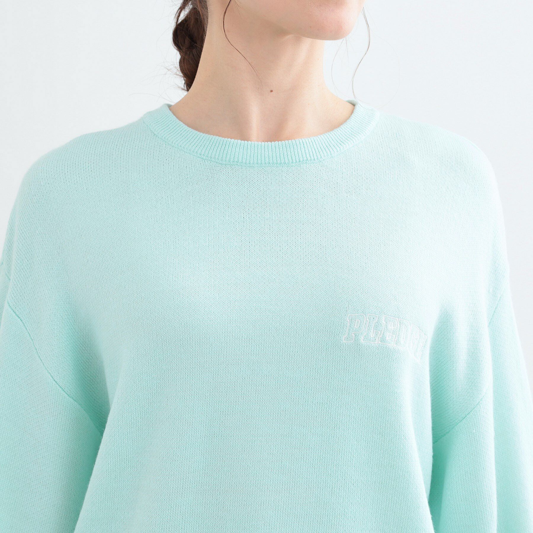 SHOO･LA･RUE「【S-LL】刺繍＆ジャカード 柄アソートニット」|ニット・セーター|