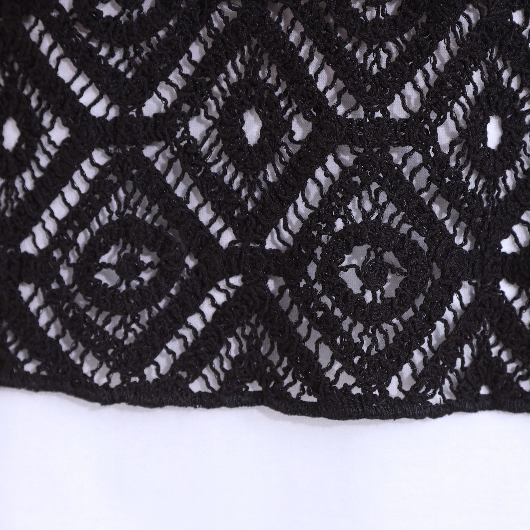 SHOO･LA･RUE「【S-LL/2点セット】大人カジュアルに レースビスチェ+プリントTシャツ」|その他|