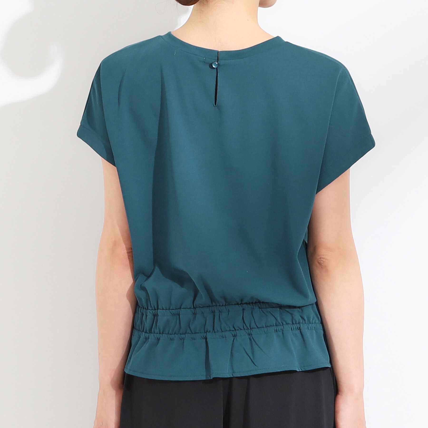 SHOO･LA･RUE「【ひんやり/2点セット】コーデに悩まず決まる トップス＋ガウチョパンツ」|スーツ|