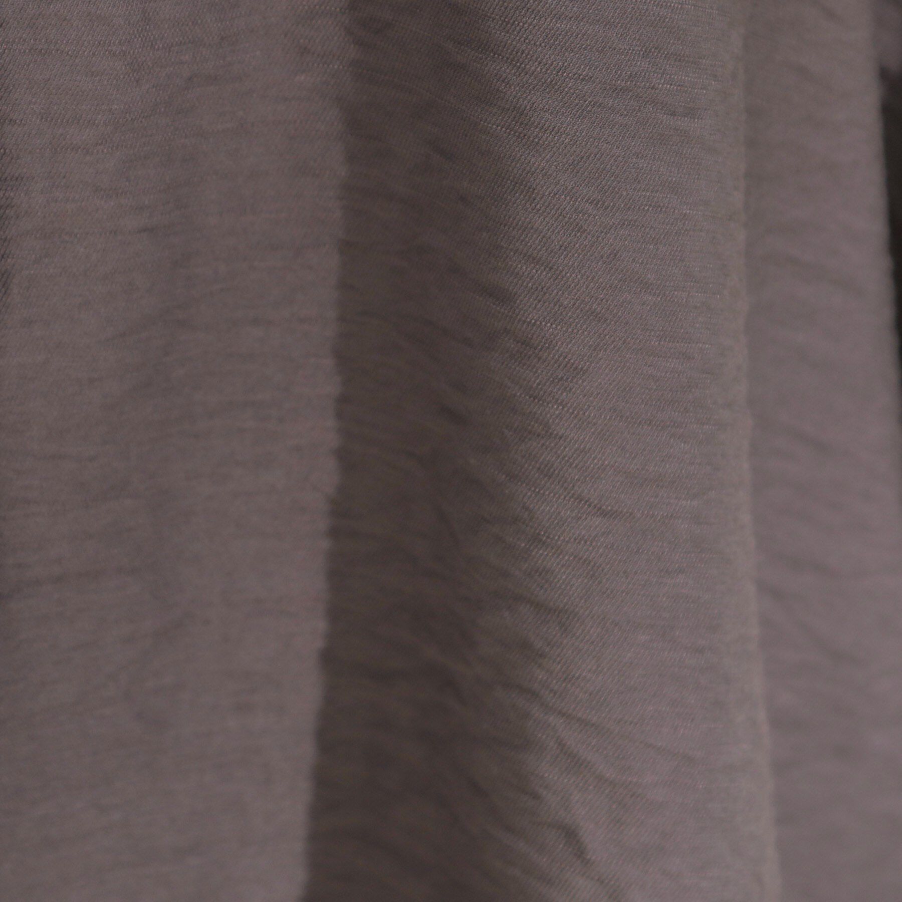 SHOO･LA･RUE「【洗える/S-LL/5分袖】1枚でも羽織としても。さらさらドレープシャツ」|シャツ・ブラウス|