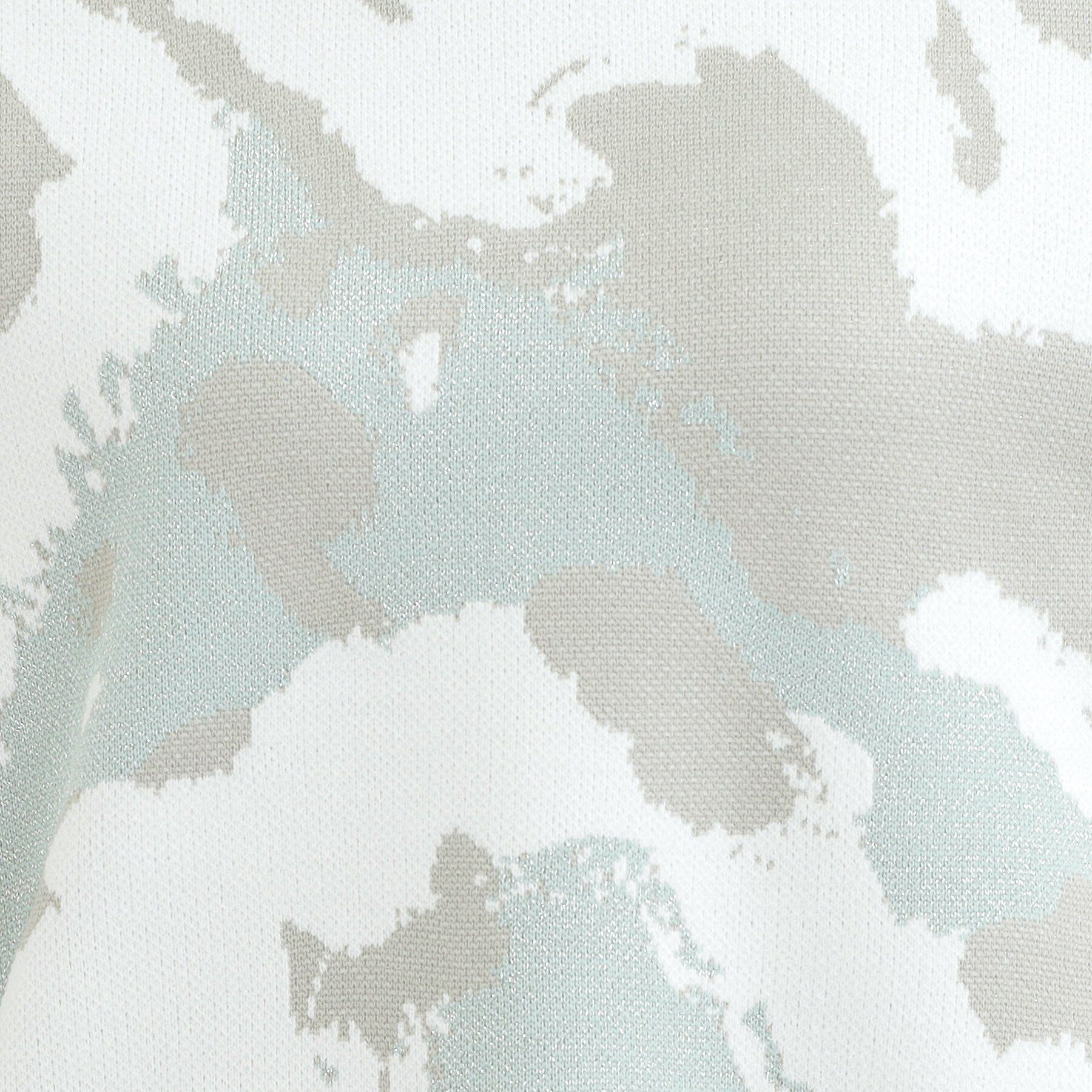 SHOO･LA･RUE「【洗濯機可/S-LL】1枚で華やかに ラメ入りニュアンス柄ニット」|ニット・セーター|