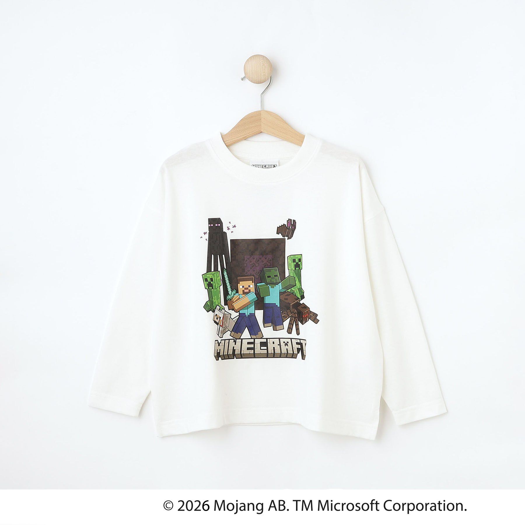 SHOO･LA･RUE「【マインクラフト】アソートプリントロンT」|Tシャツ・カットソー|