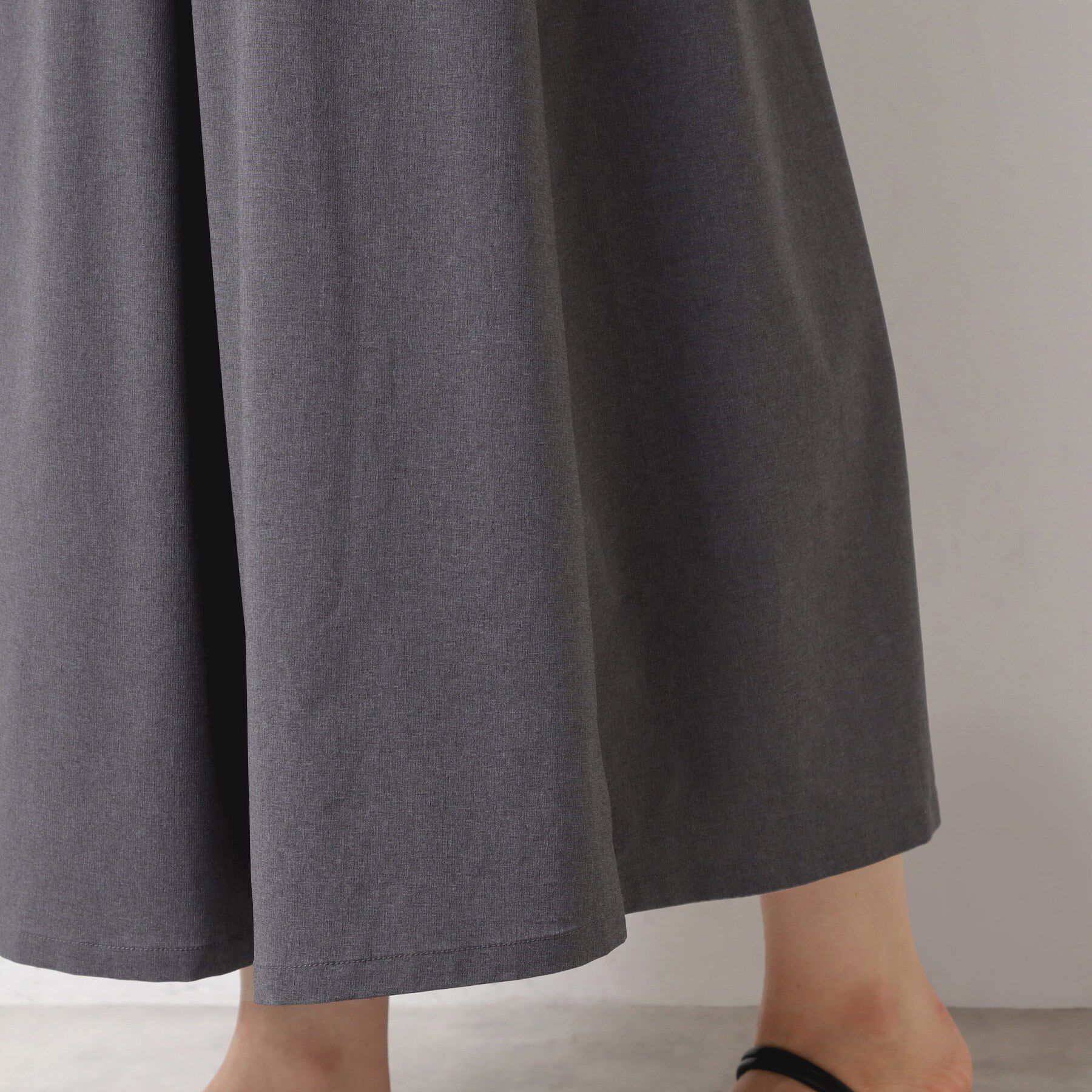 Dessin「【撥水・セットアップ可能・ウエストゴム】フレアースカート」|スカート|