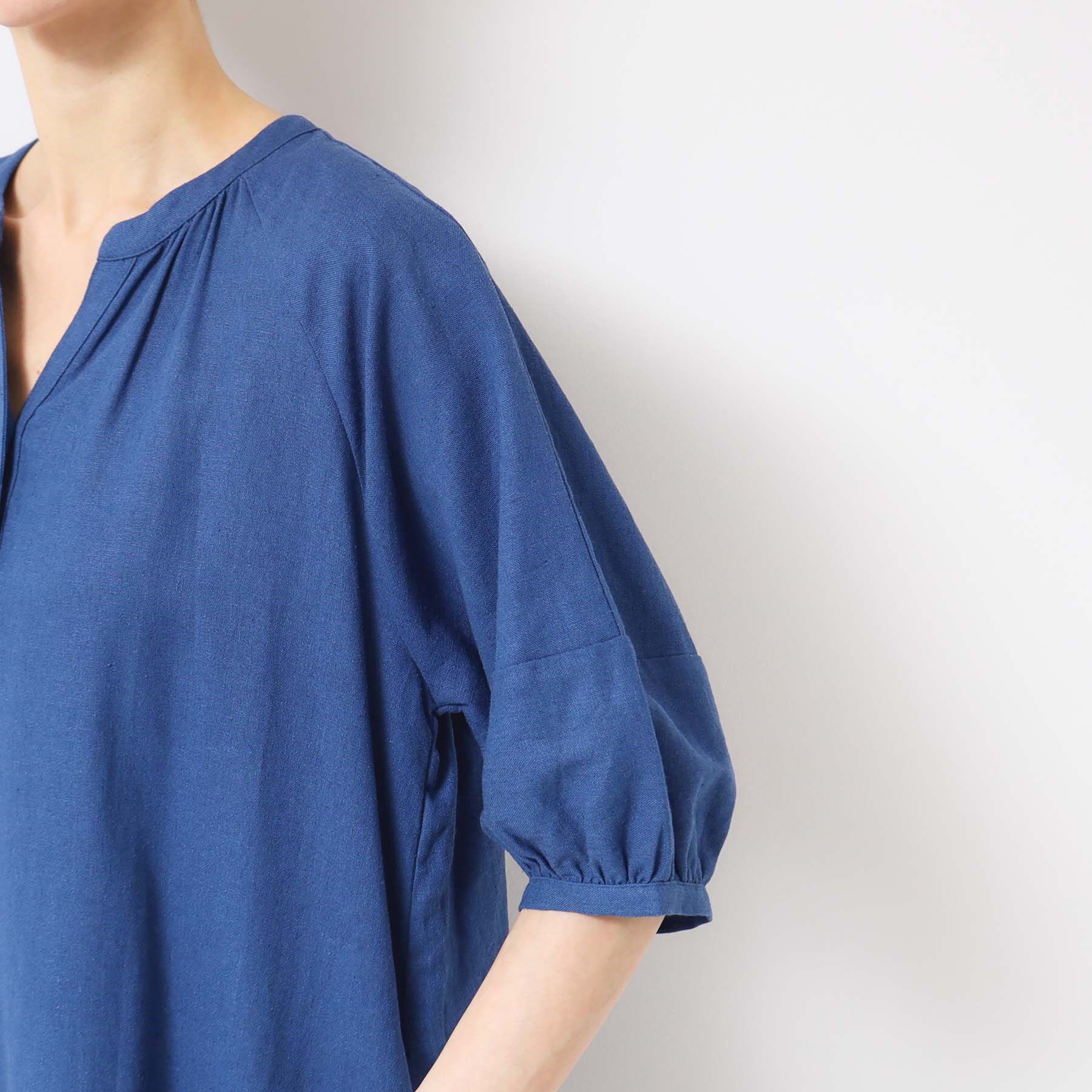 Dessin「【洗える】パフスリーブAラインワンピース（S～L）」|ワンピース|