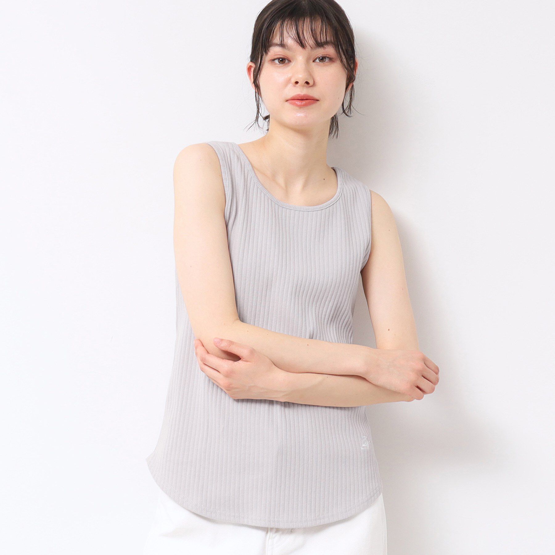 Dessin「【2WAY・洗える】リブタンク（S～L）」|キャミソール|