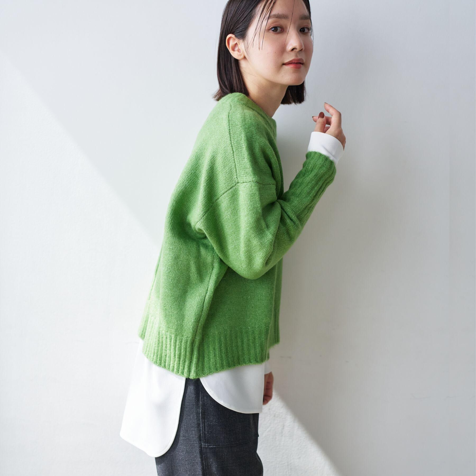 Dessin「【体型カバー・洗える】ドロップショルダーブラウス」|シャツ・ブラウス|