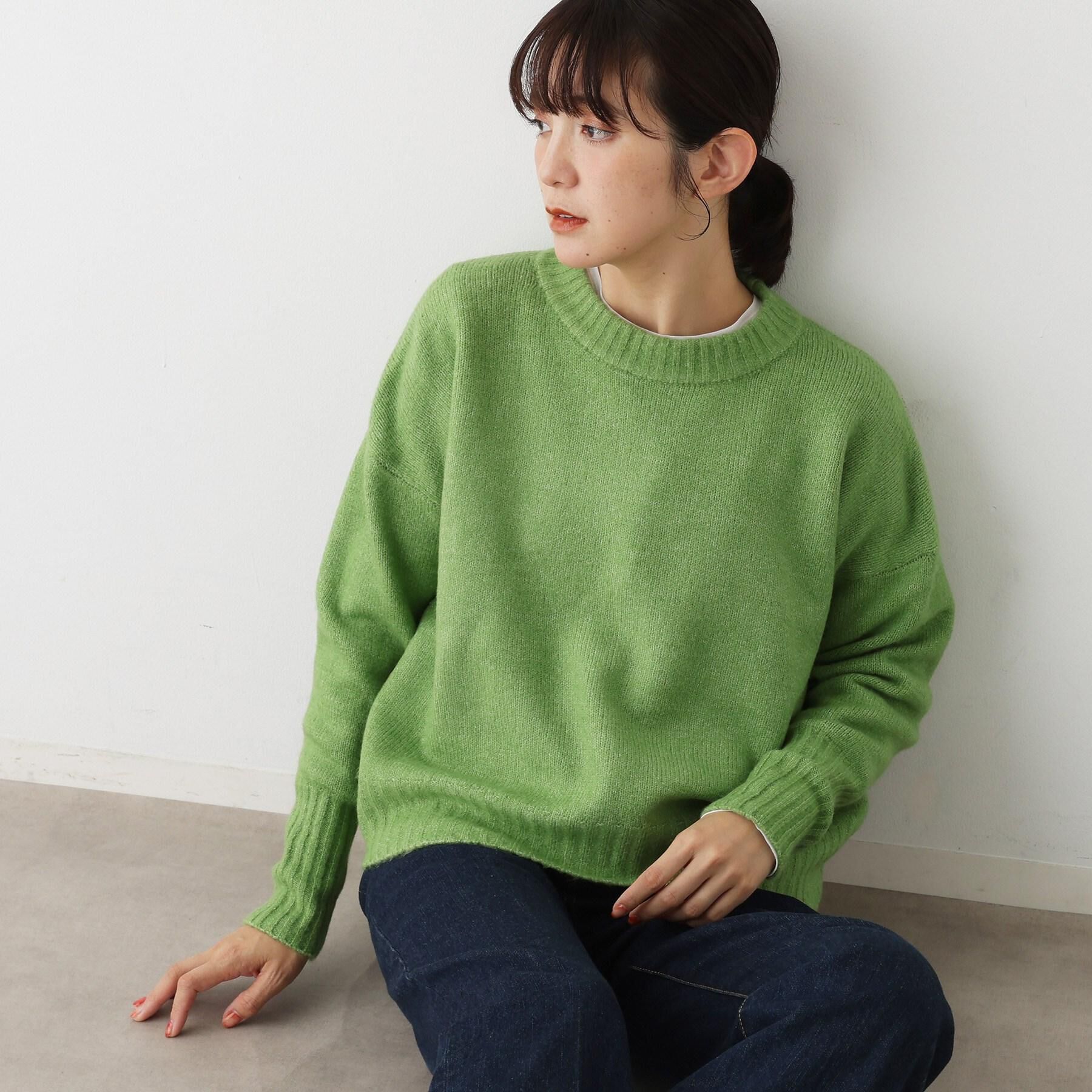 Dessin「【洗える】クルーネックワイドニット」|ニット・セーター|