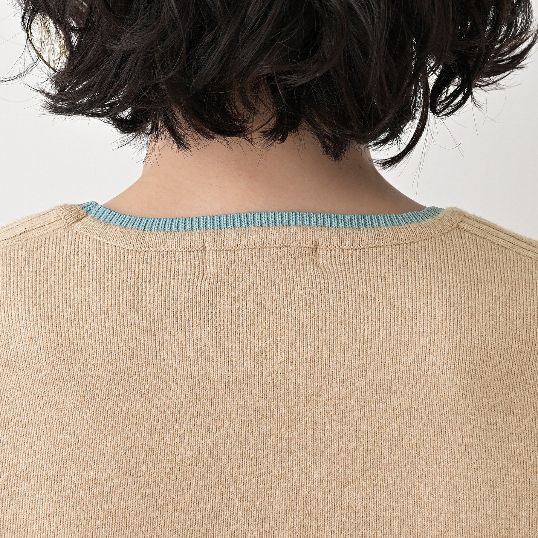 Dessin「【洗える】カシミヤブレンドスウェットライクニット」|ニット・セーター|