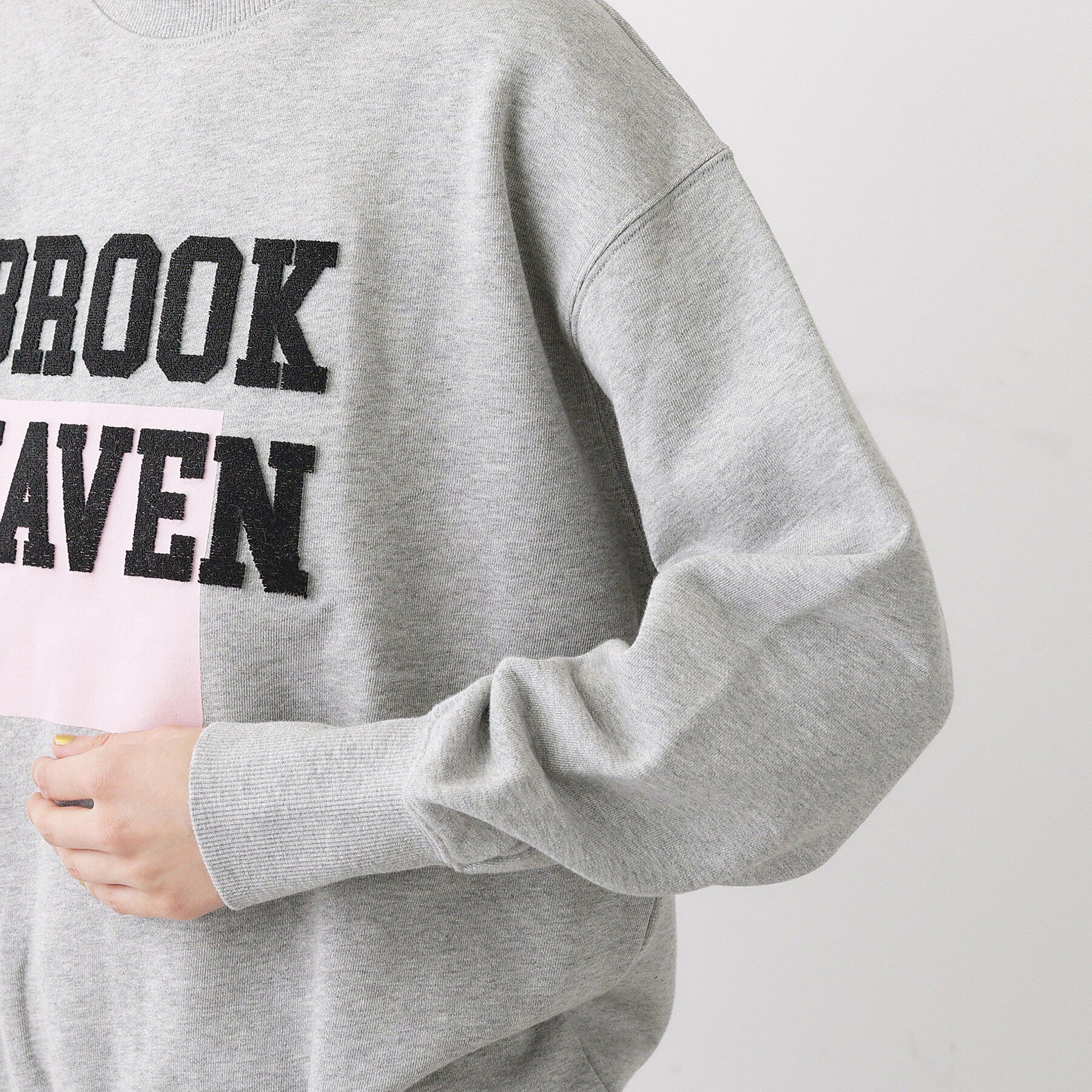 Dessin「【洗える】オーガニックコットン裏毛ロゴスウェット」|パーカー|