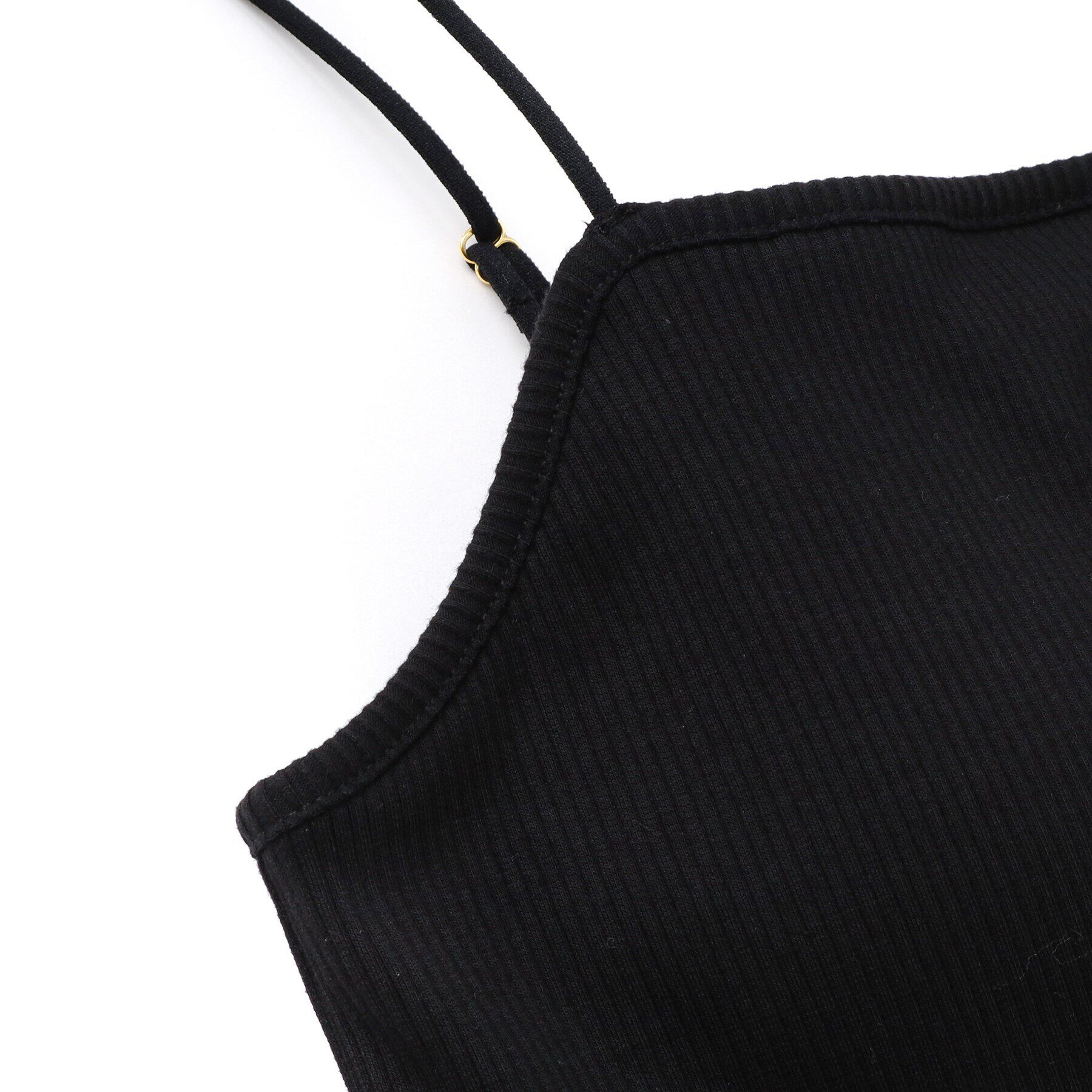 ITS&rsquo;DEMO「【ストラップ長さ調節可／洗濯機OK】カップ付きインナー」|キャミソール|