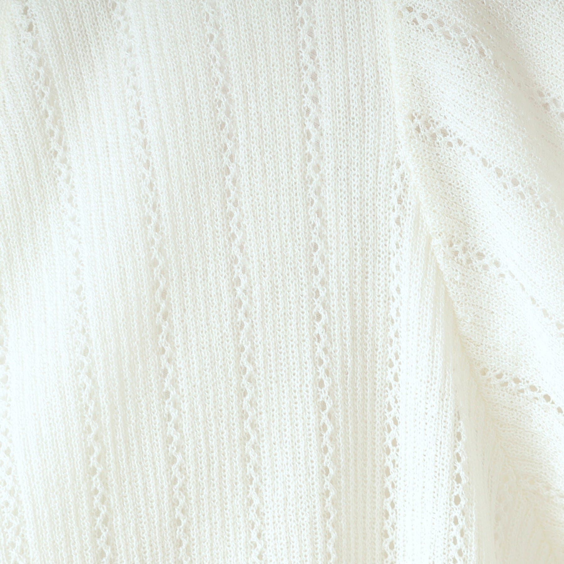 ITS&rsquo;DEMO「【手洗い可】透かし編み着流しカーデ」|カーディガン|