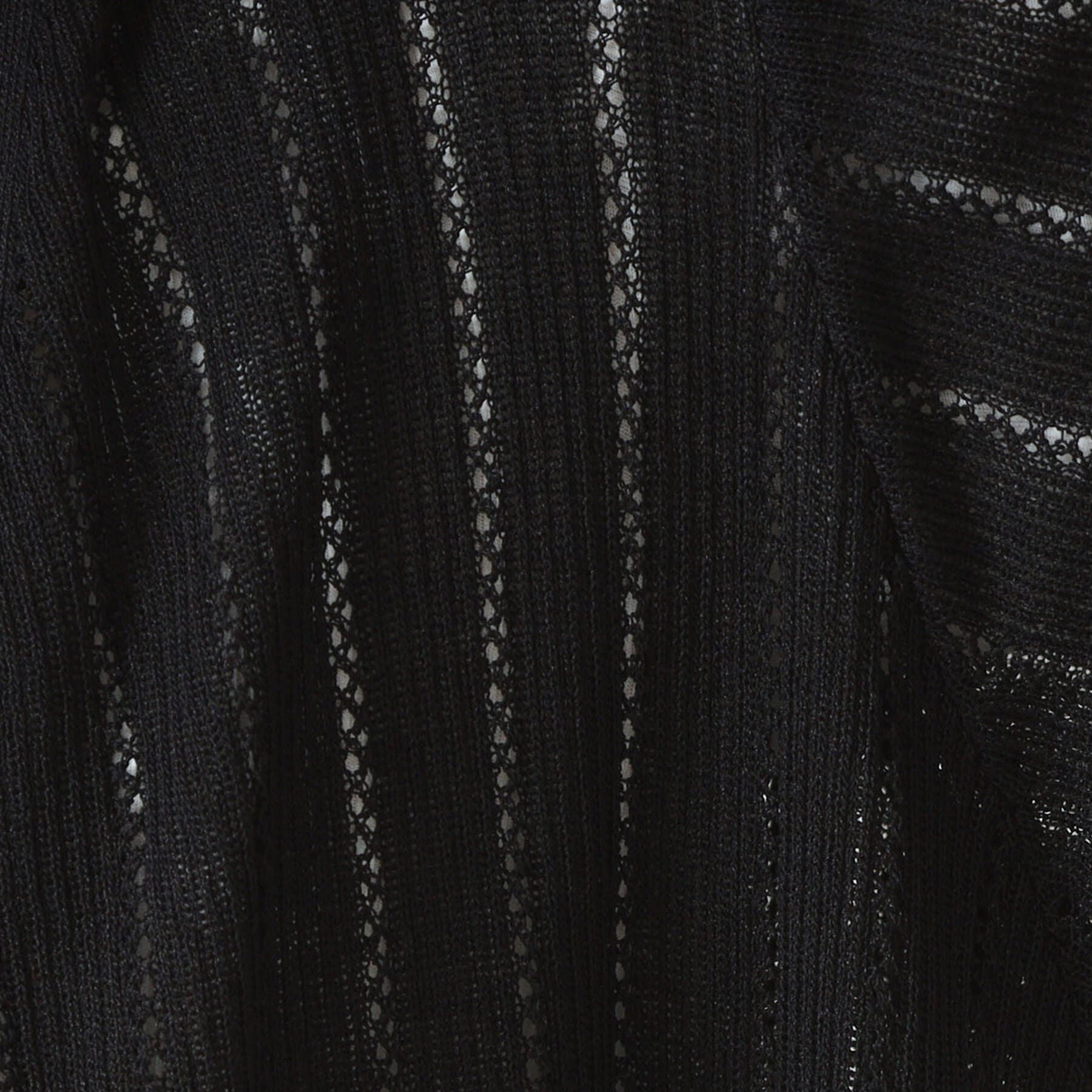 ITS&rsquo;DEMO「【手洗い可】透かし編み着流しカーデ」|カーディガン|