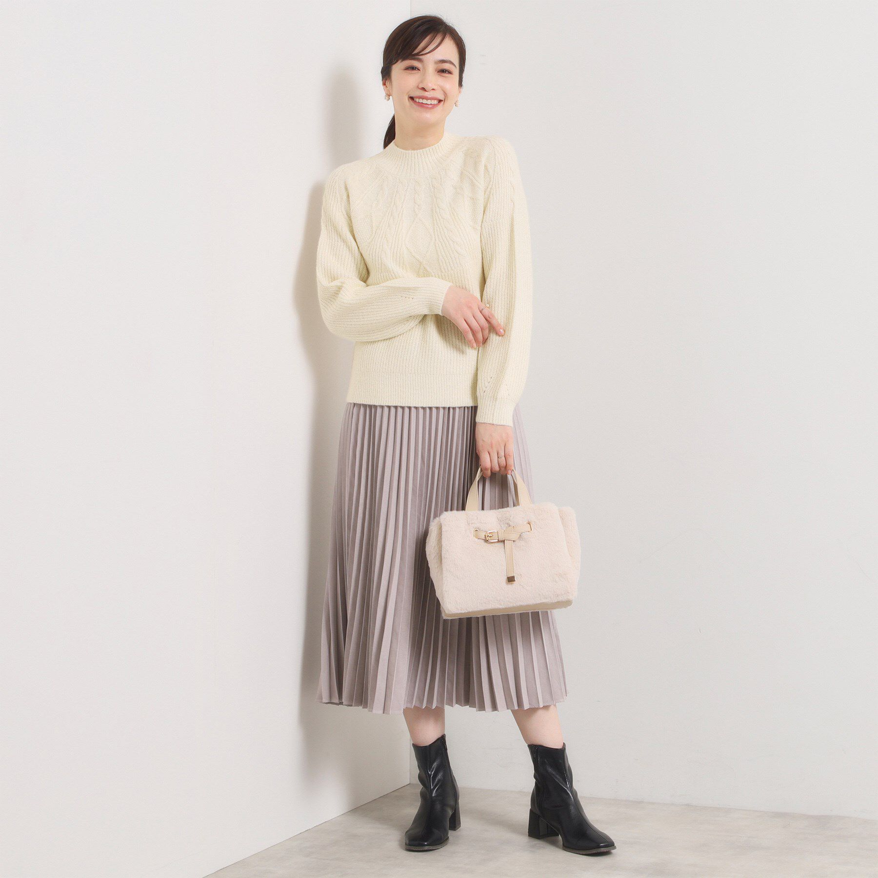 ITS&rsquo;DEMO「【手洗い可】求心ラメニット」|ニット・セーター|