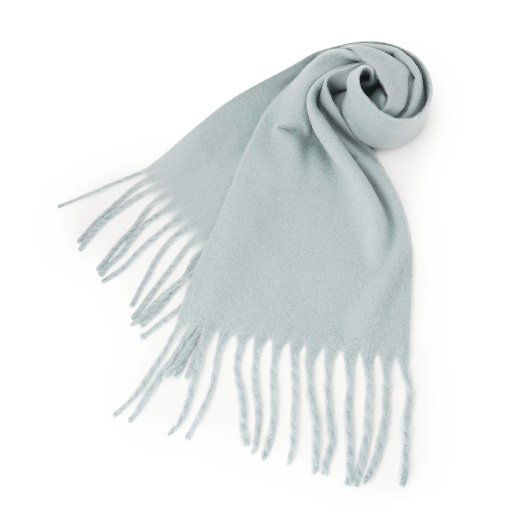 ITS&rsquo;DEMO「【手洗い可】バルキーニットストール」|ストール|グレー(012)