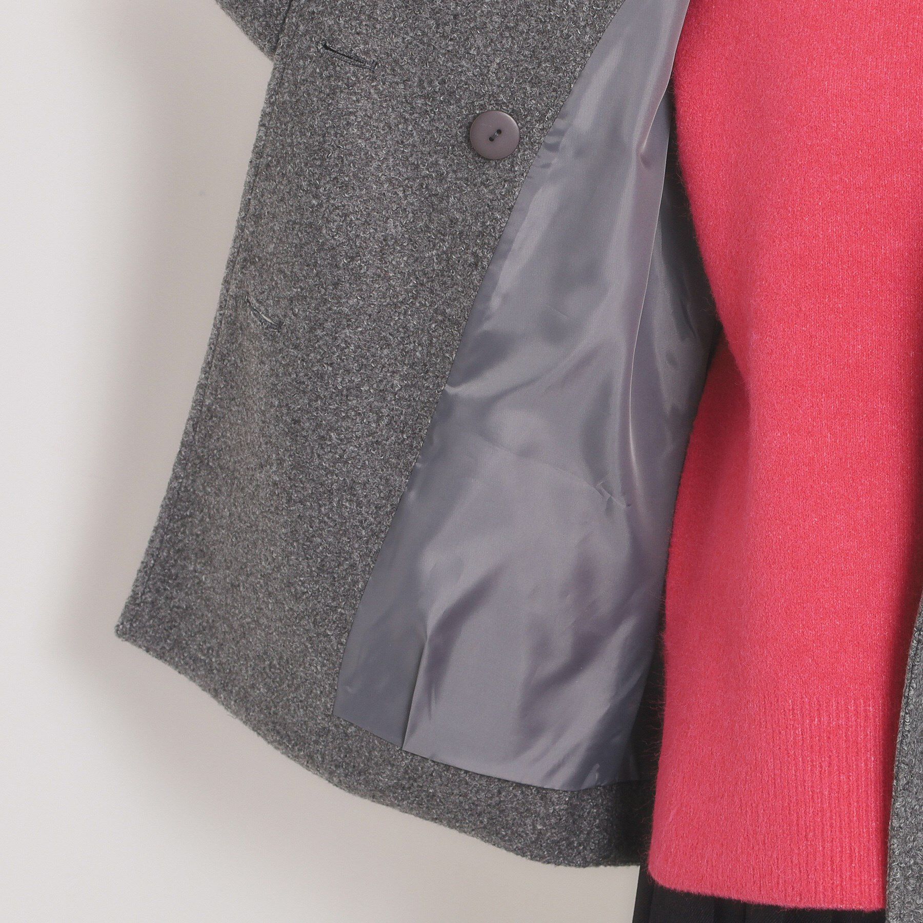 ITS&rsquo;DEMO「ブークレーダブルコート」|ピーコート|