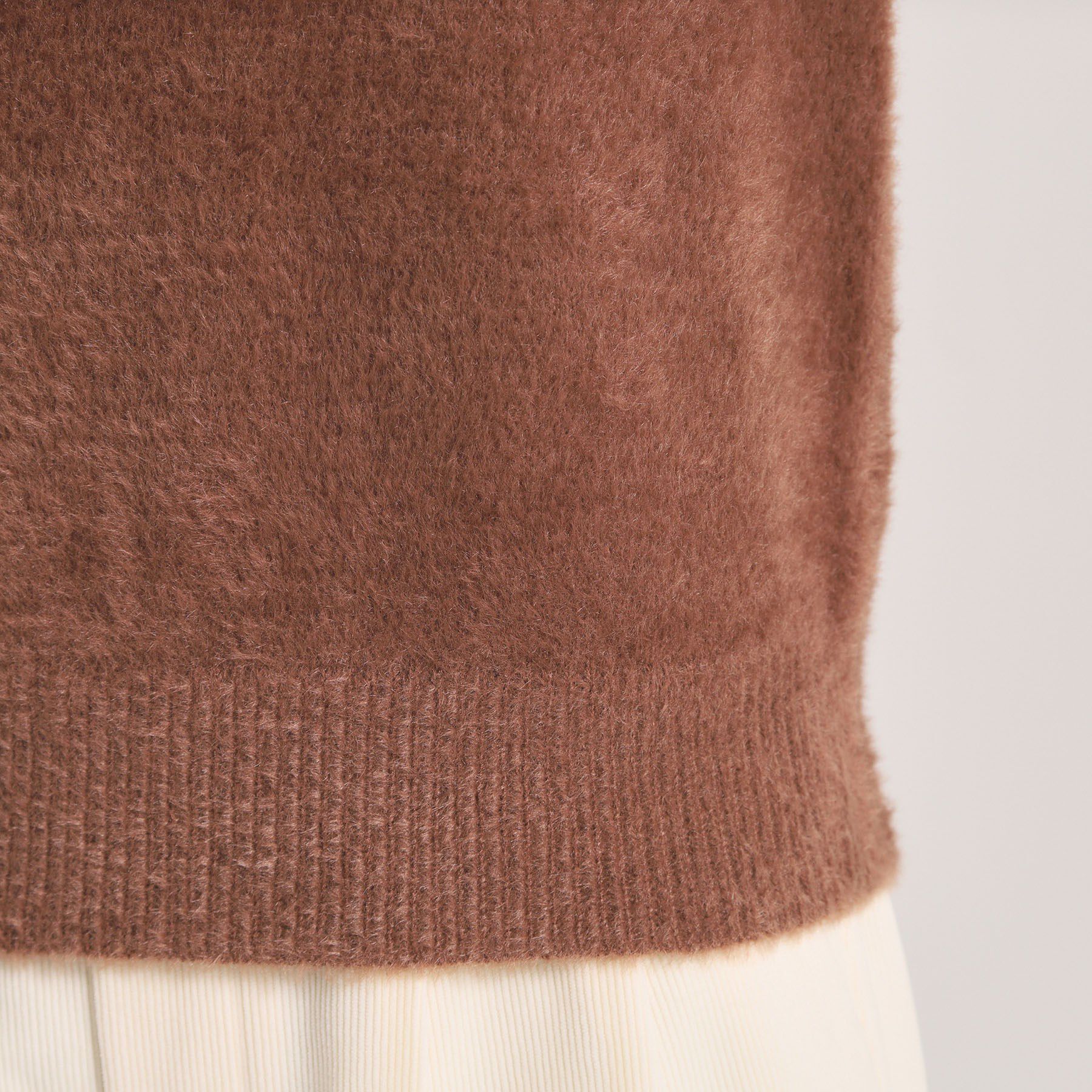 ITS&rsquo;DEMO「【手洗い可】フェザーヤーンパフスリーブニット」|ニット・セーター|