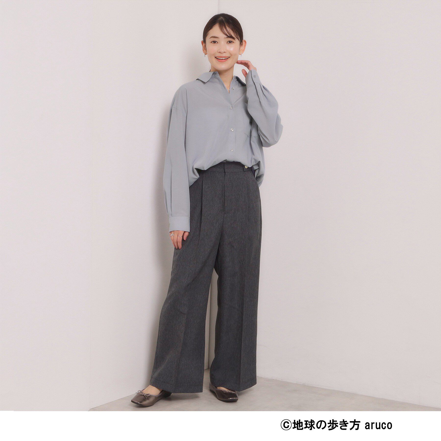 ITS&rsquo;DEMO「【aruco&times;ITS&rsquo;DEMO】刺繍シャツ」|シャツ・ブラウス|