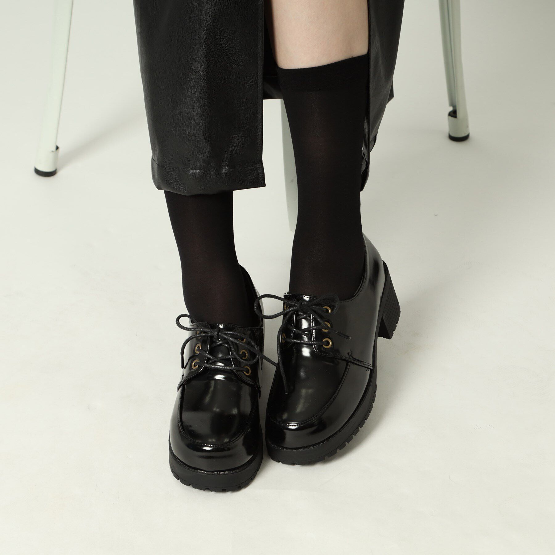 csT&P「レースアップマニッシュシューズ」|パンプス|