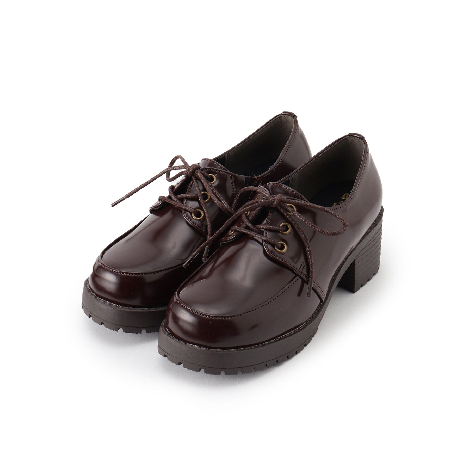 csT&P「レースアップマニッシュシューズ」|パンプス|ダークブラウン(04